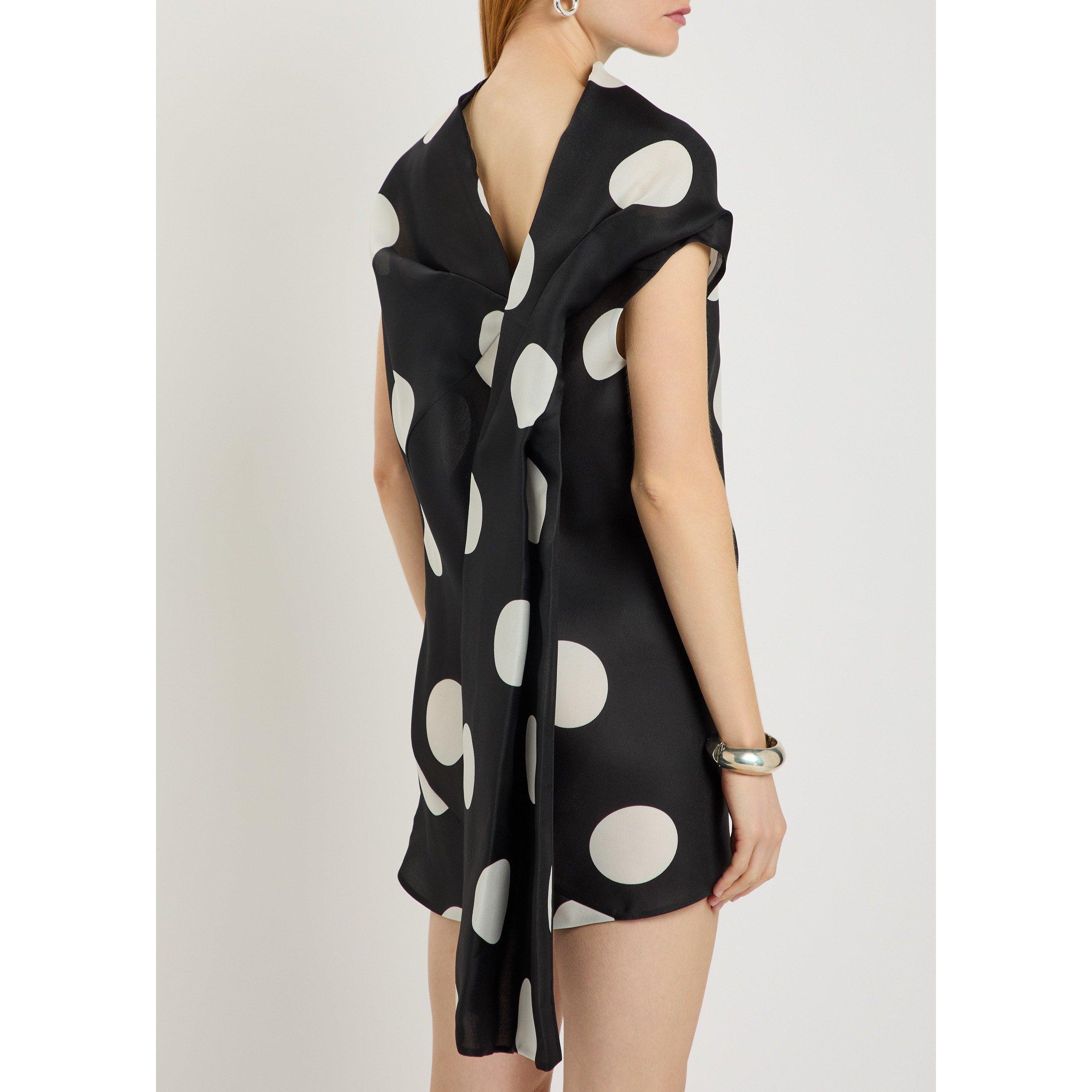 BLACK AND WHITE - Khaite - TATIA DRESS - 3
