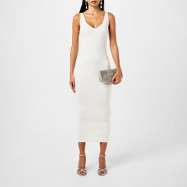 Pretty Lavish Lara Ribbed Midaxi Dress