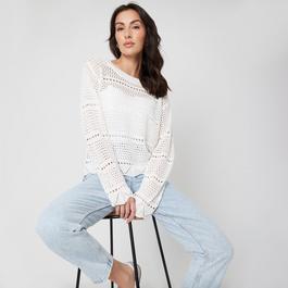 Be You Ladies Pointelle Jumper