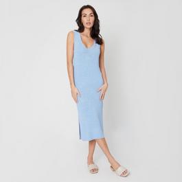 Be You Knitted Midi Dress Womens