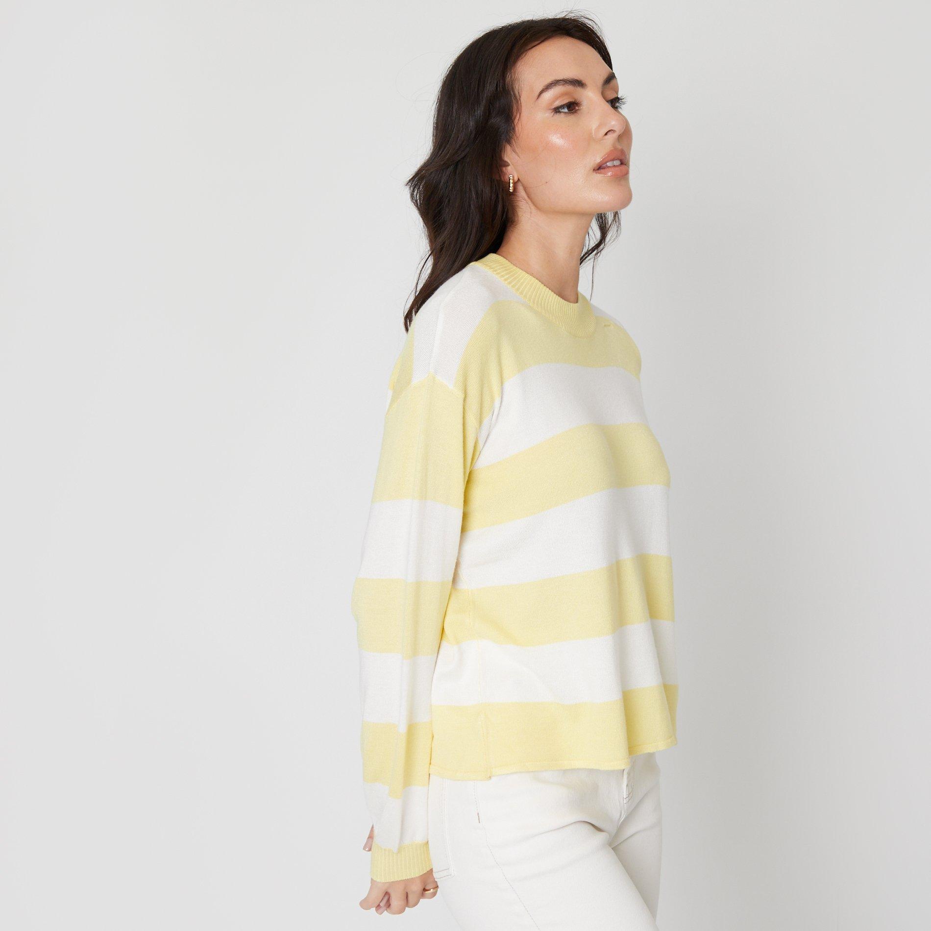 Zitrone - Be You - Women's Stripe Crew Neck Jumper - 5