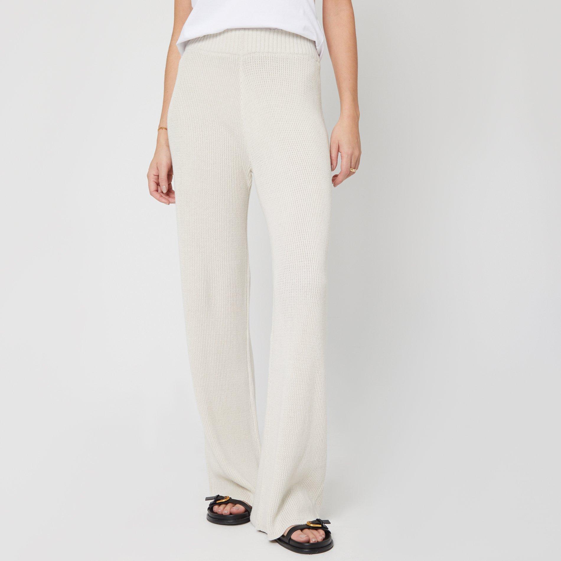 Cream - Be You - Knitted Trousers Womens - 5