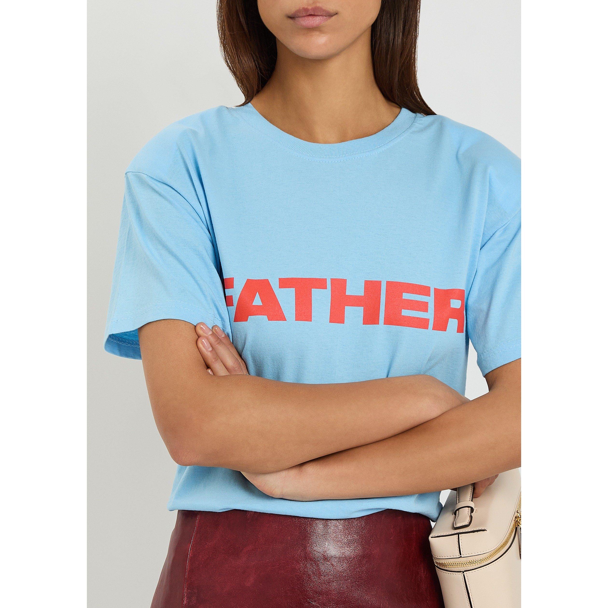 BLUE - BETTTER - Women's Graphic Cotton T-Shirt - 4