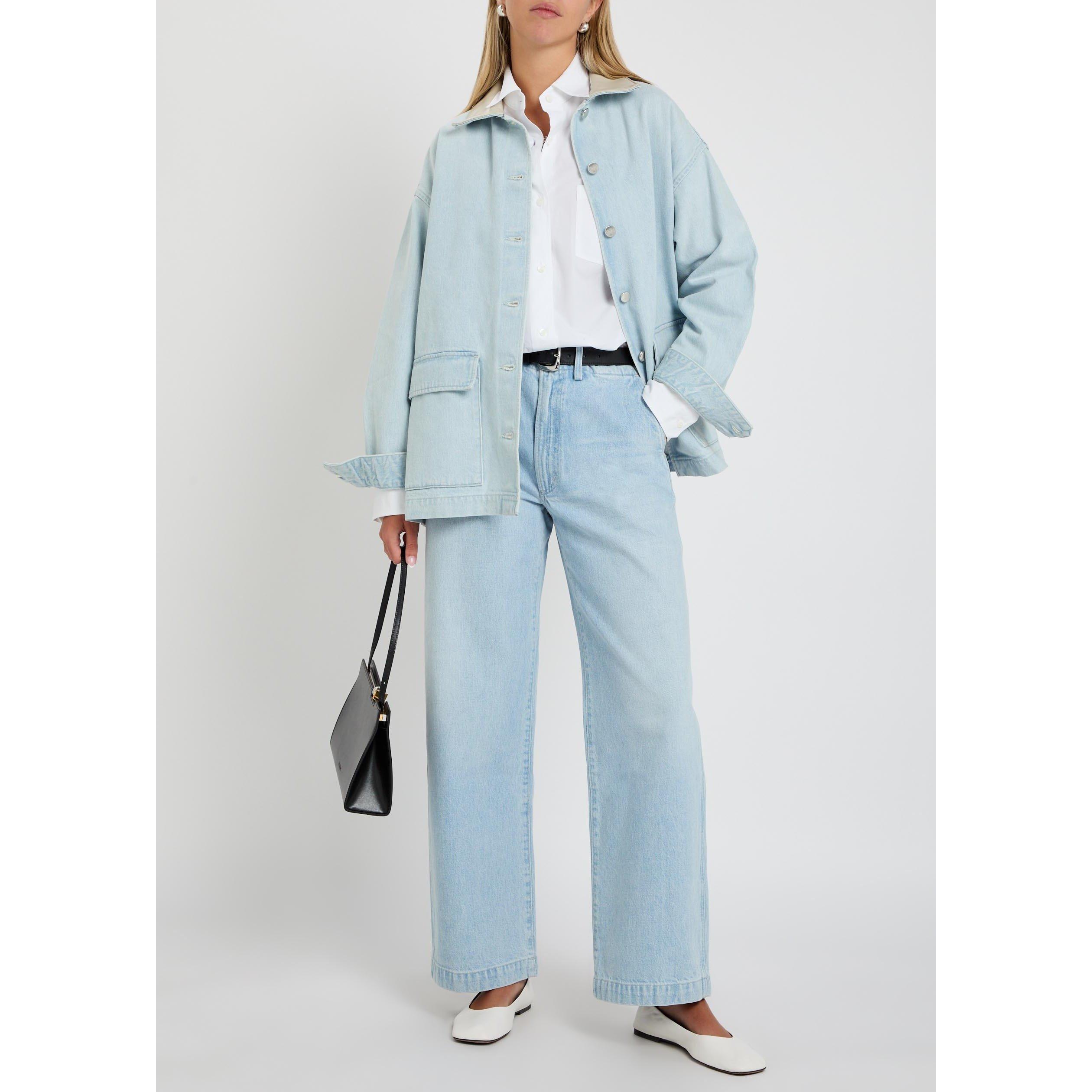 WHITE - Agolde - A¿¿LINE SHIRT POPLIN - 5