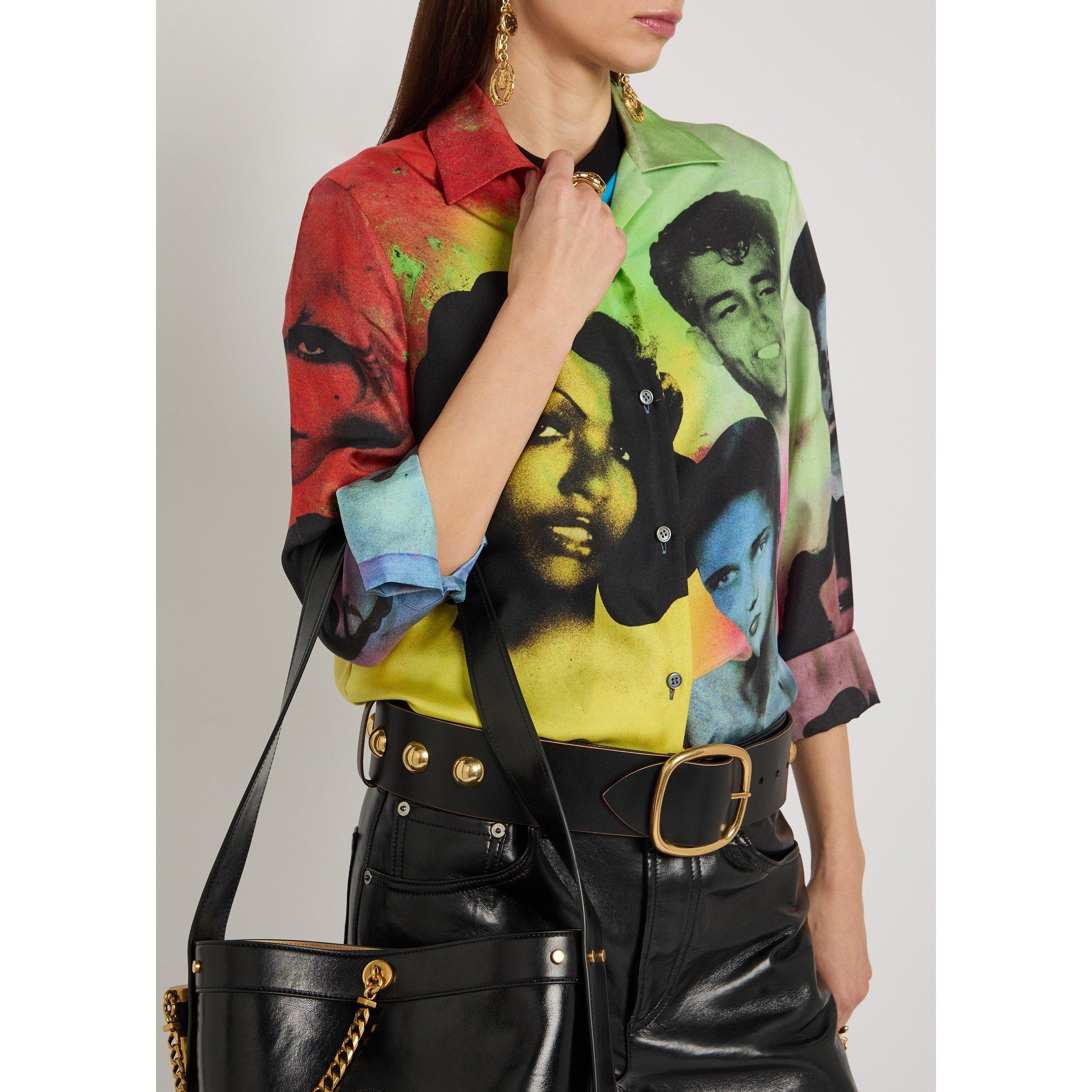 MULTICOLOURED - Versace - INFORMAL SHIRT SILK TWILL PRIN - 4