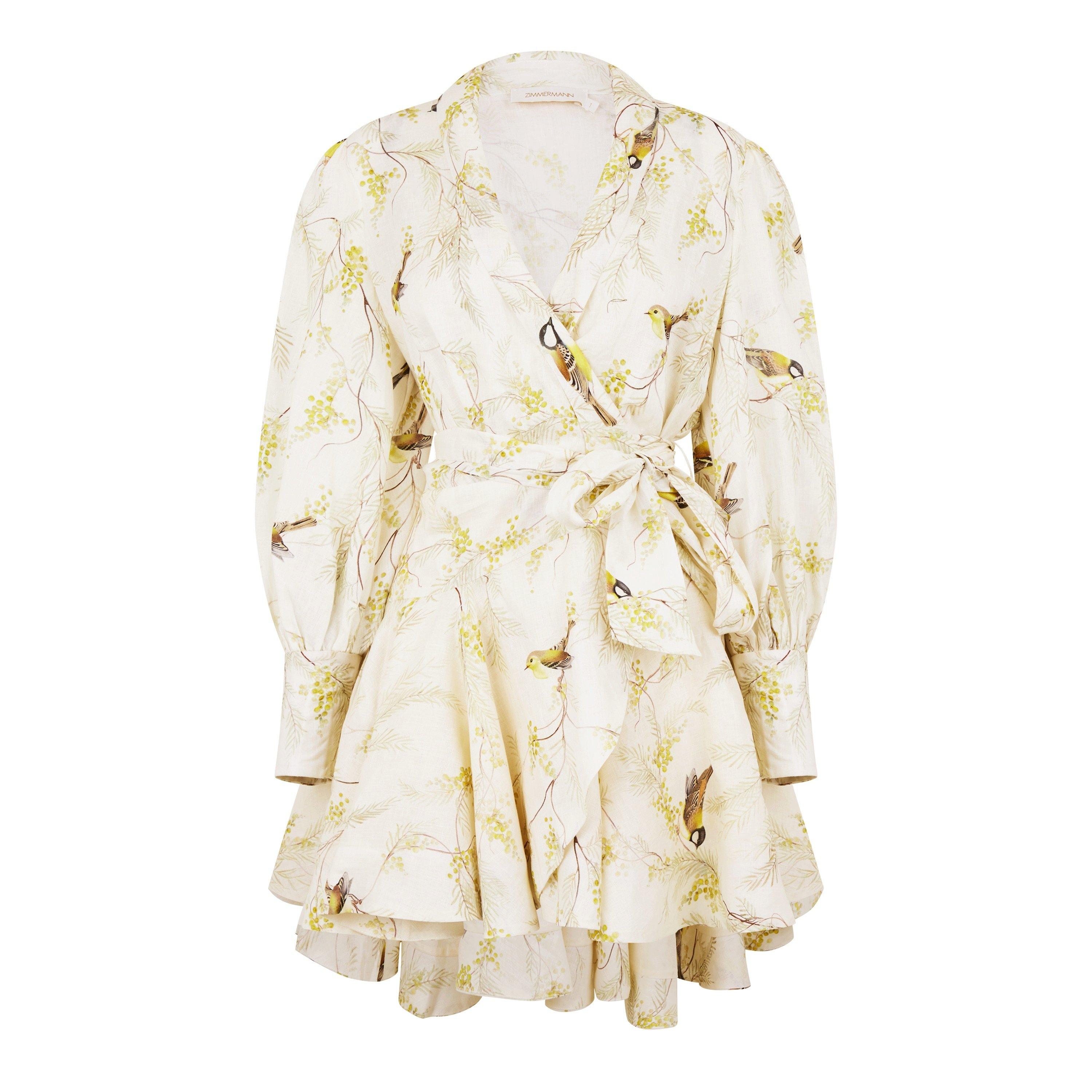Acacia Birds - Zimmermann - Wrap Mini Dress - 5