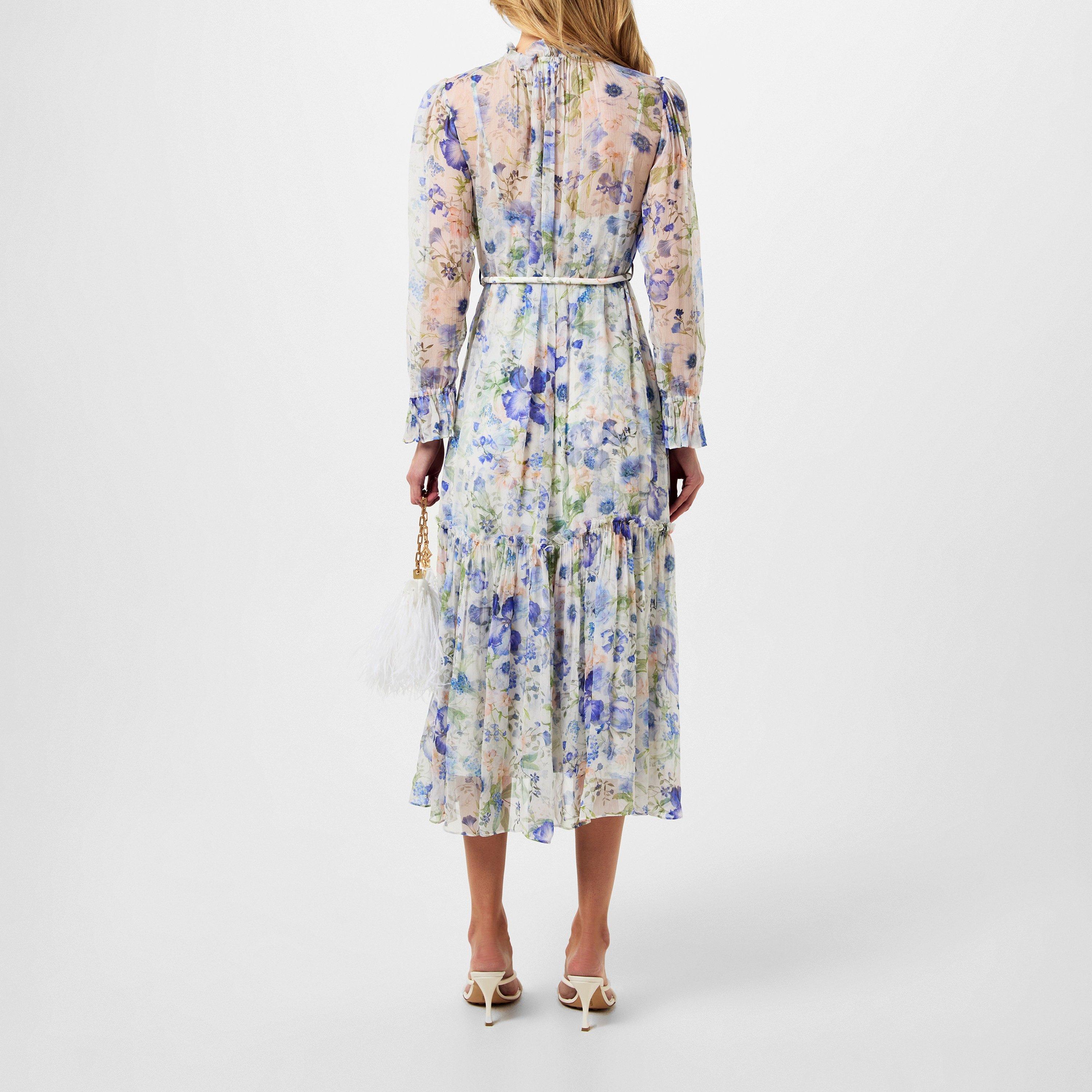 Blue Garden - Zimmermann - Natura Tubular Midi Dress - 3