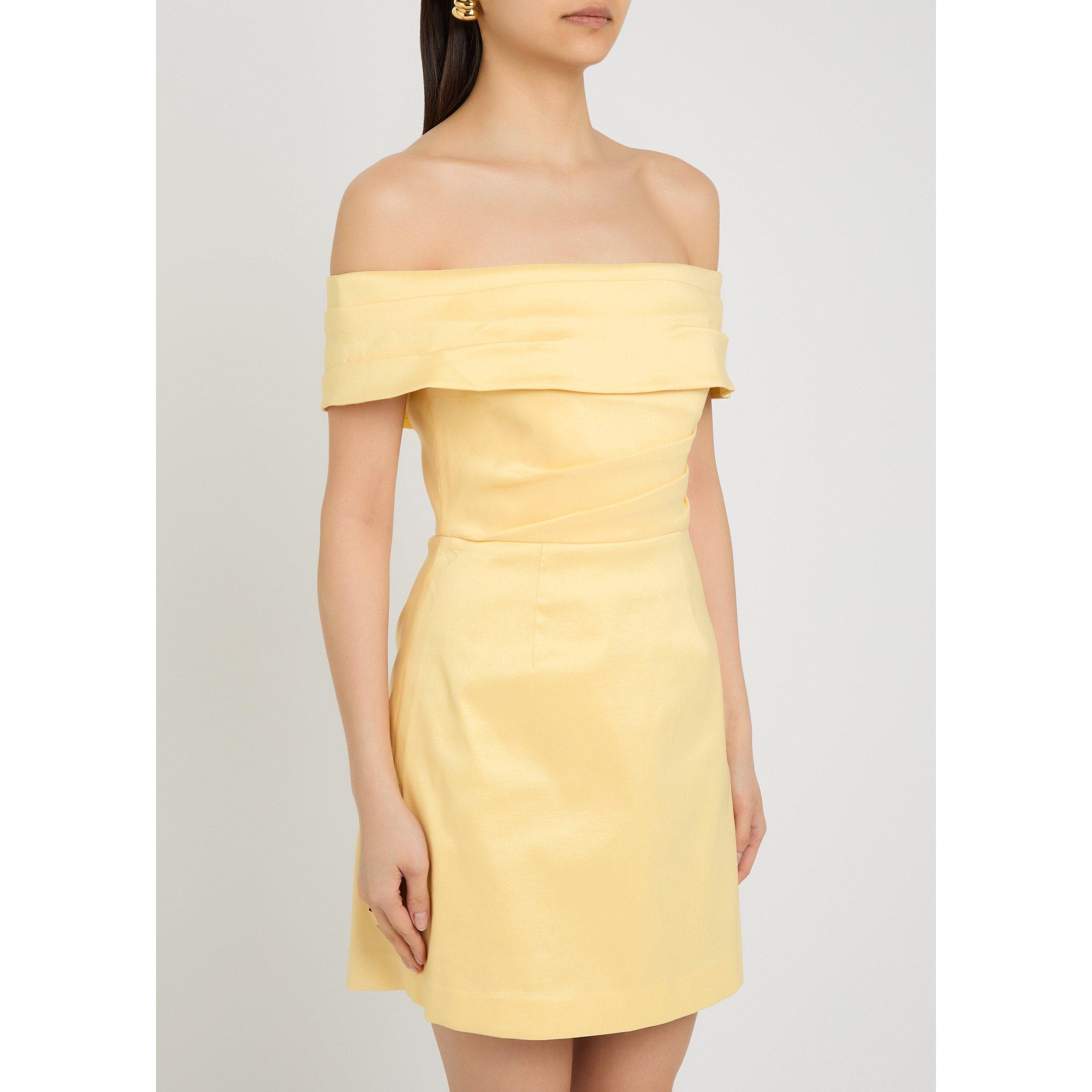 YELLOW - Rebecca Vallance - Women's Mandy Mini Dress - 2