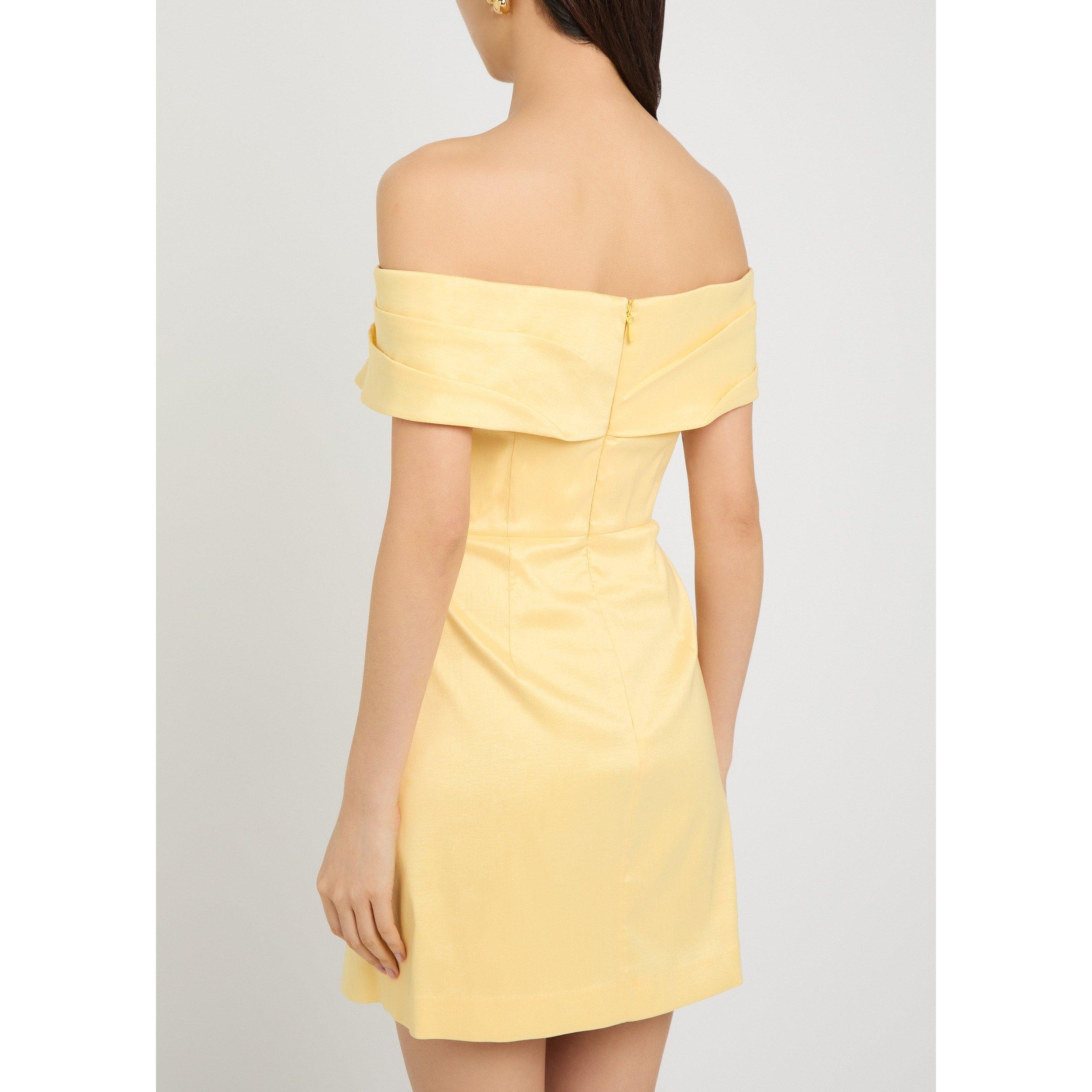YELLOW - Rebecca Vallance - Women's Mandy Mini Dress - 3