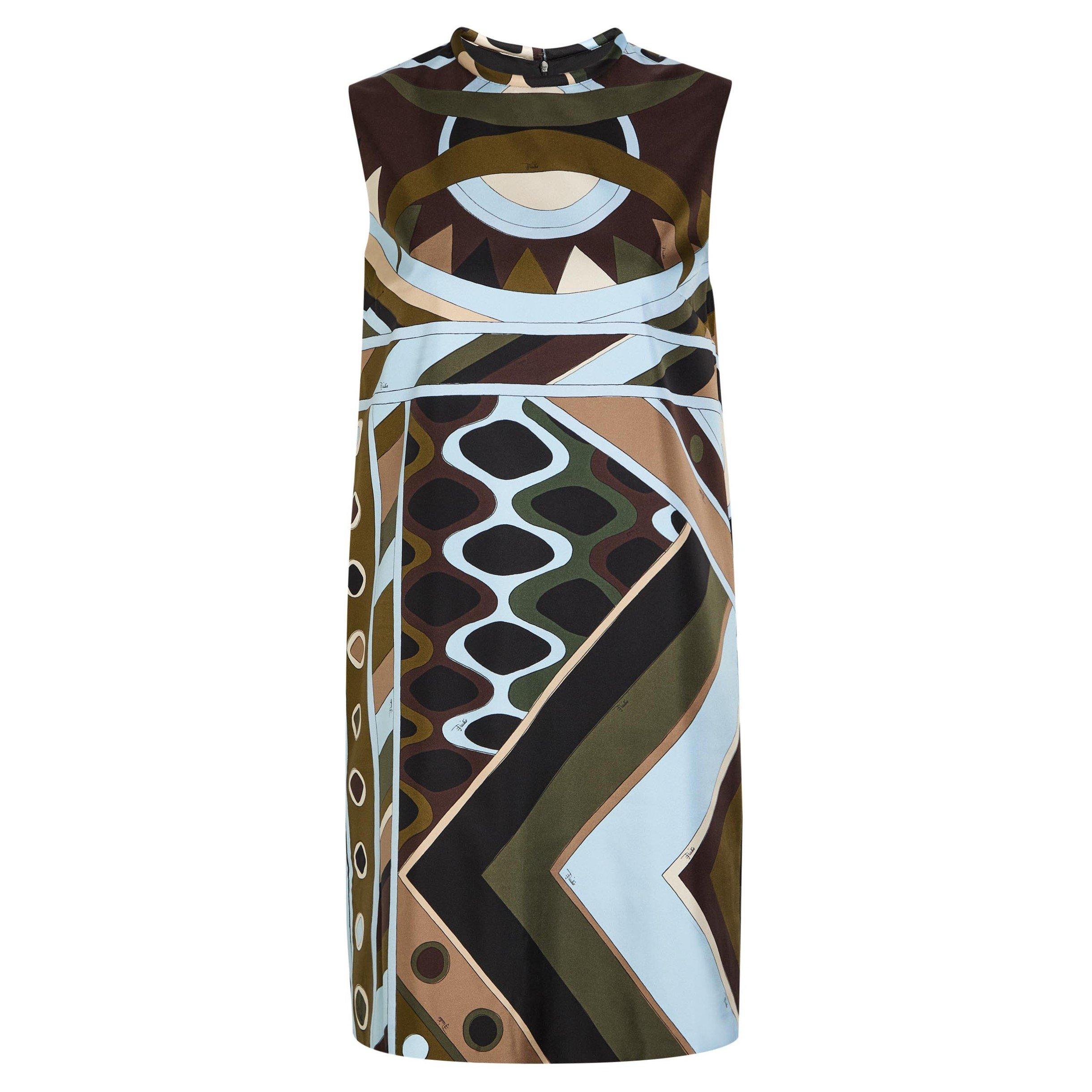 MULTICOLOURED - PUCCI - Women's Silk Mini Dress - 1