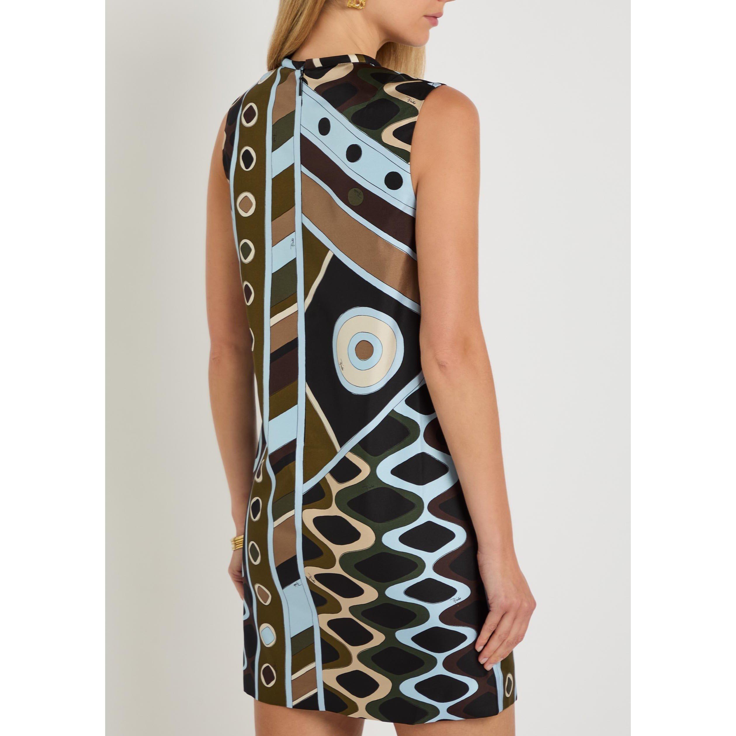 MULTICOLOURED - PUCCI - Women's Silk Mini Dress - 3