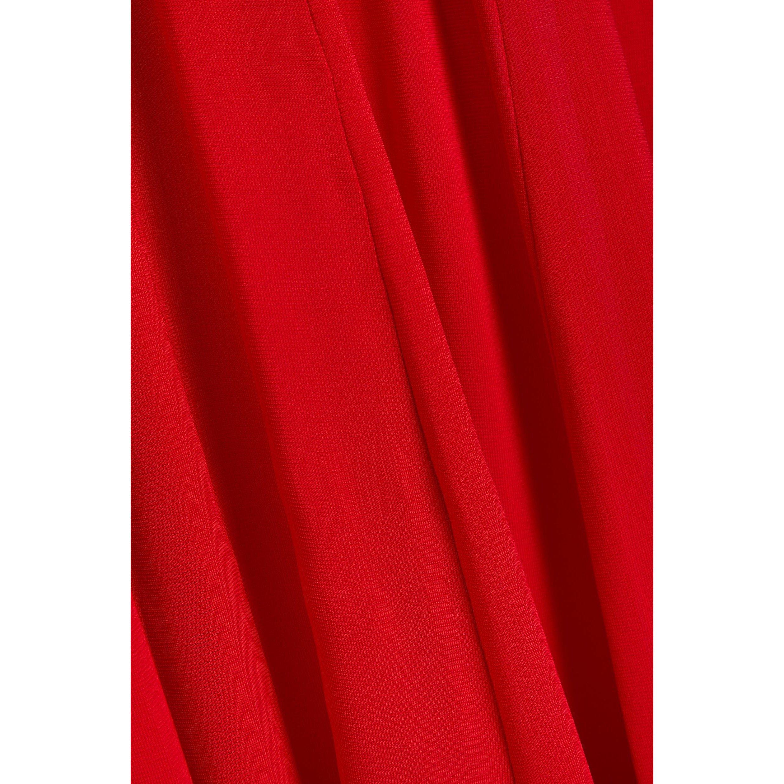 RED - Alice And Olivia - LD Noelia Paneled Maxi Dress - 4