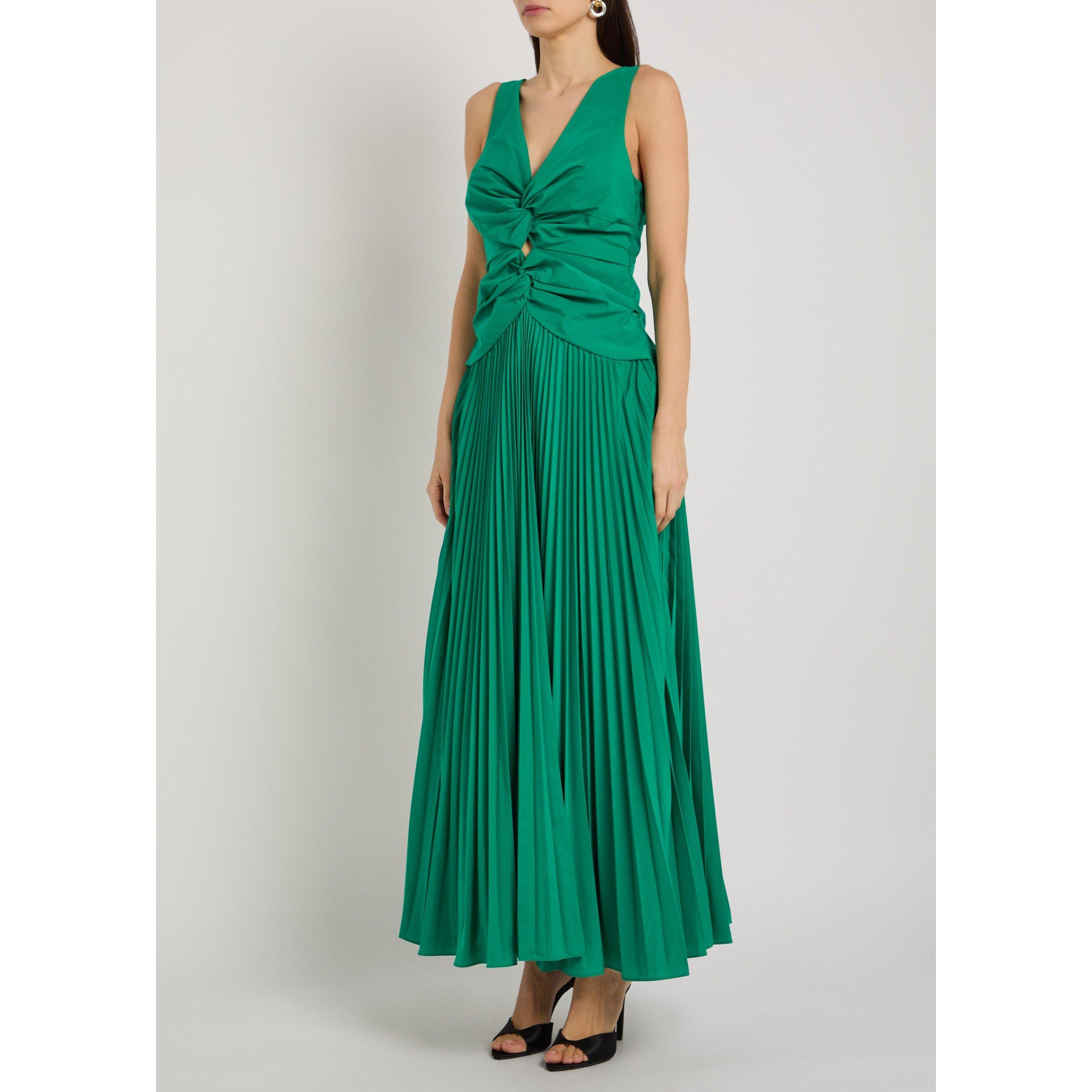 GREEN - Jonathan Simkhai - LD VIVIANNE COTTON MIDI DRESS - 2