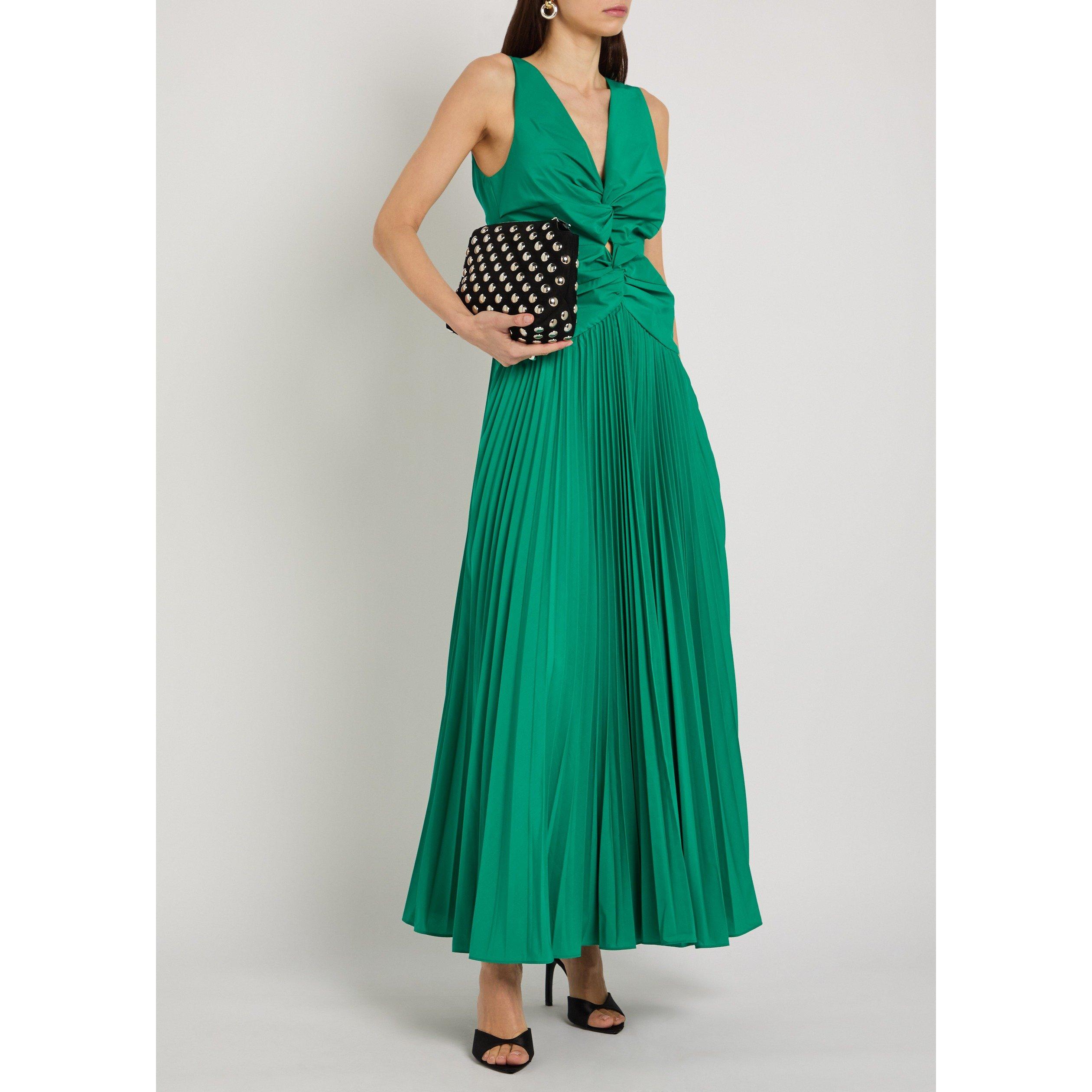 GREEN - Jonathan Simkhai - LD VIVIANNE COTTON MIDI DRESS - 5