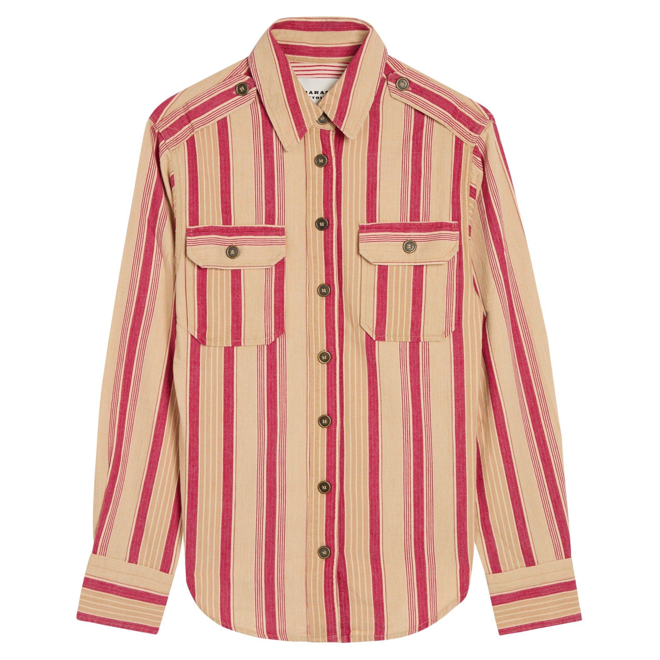 BEIGE AND OTHER - Marant Etoile - SB GELVA SHIRT