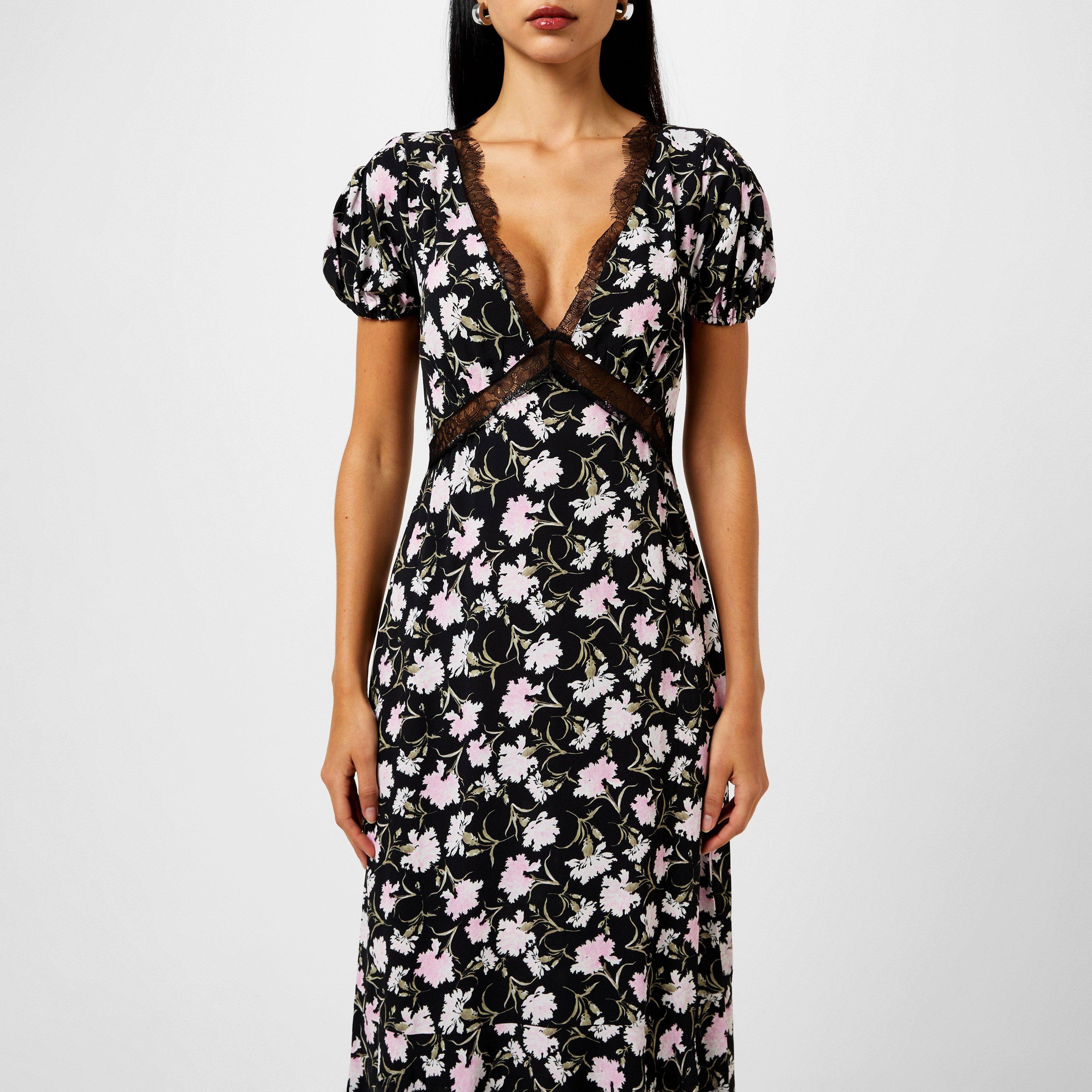 Night Pearl - LoveshackFancy - Women's Aurelle Midi Dress - 4