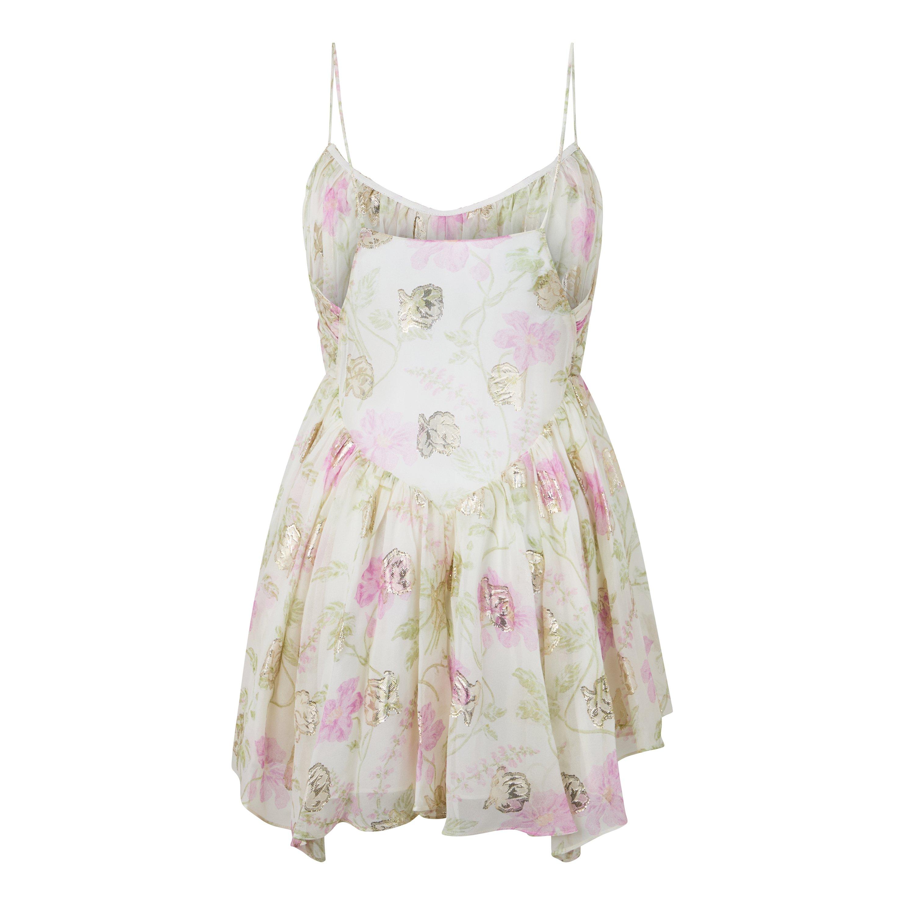 Fairy Plum - LoveshackFancy - Women's Clairo Mini Dress - 6