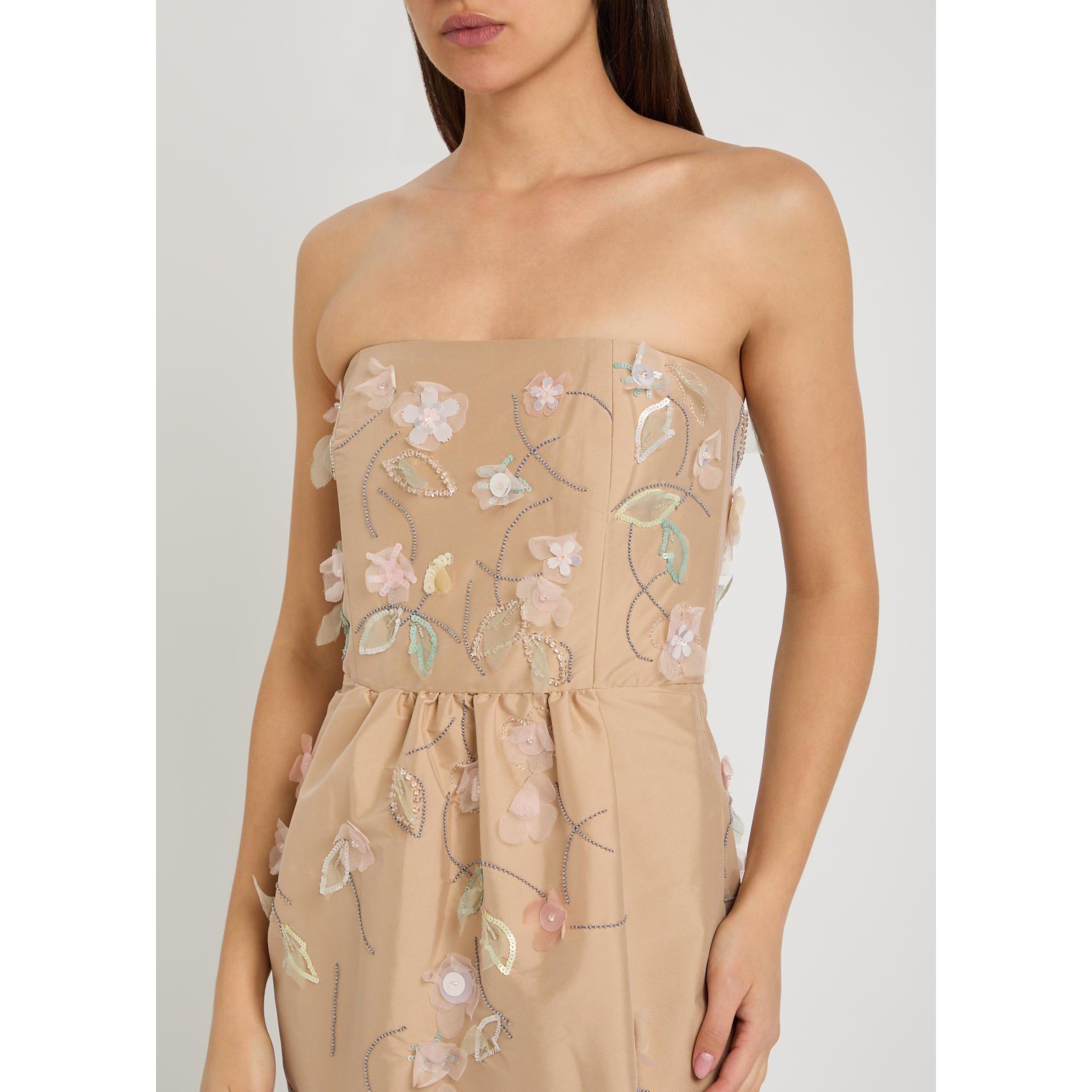 BEIGE AND OTHER - BERNADETTE - Women's Lena Embroidered Maxi Dress - 4