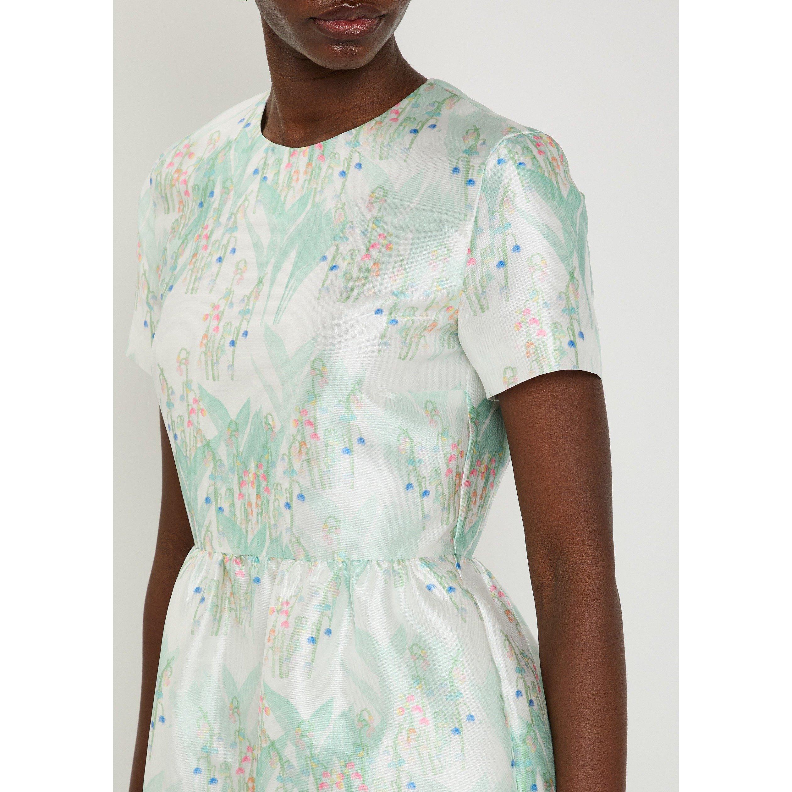MULTICOLOURED - BERNADETTE - Women's Lexi Printed Satin Maxi Dress - 4