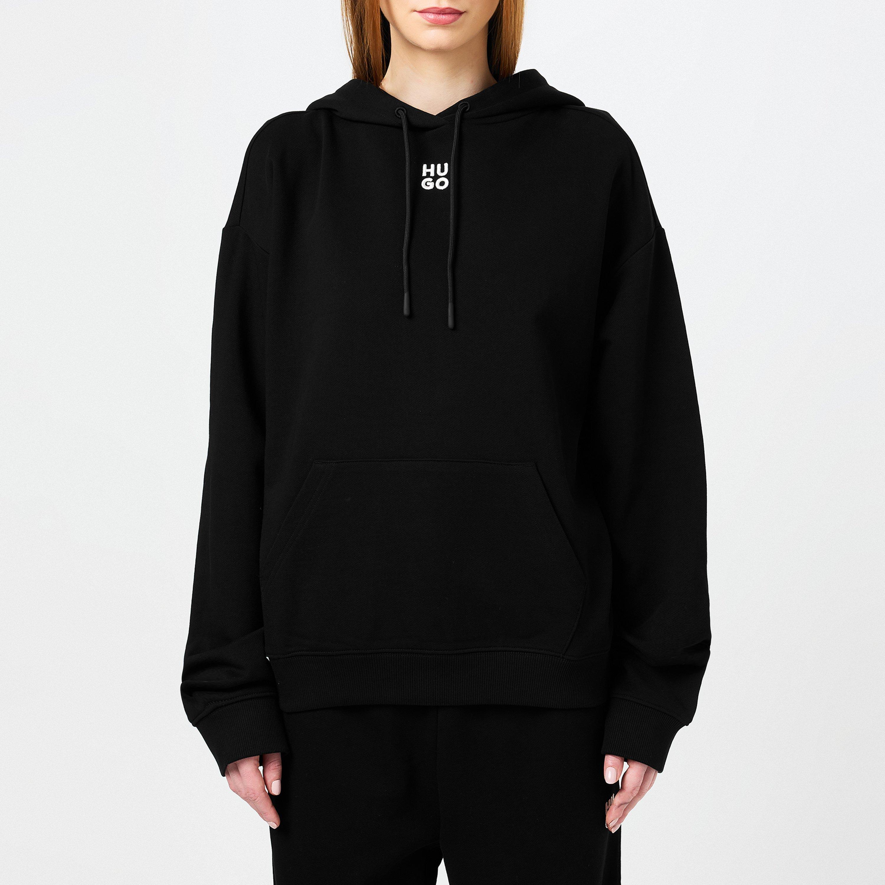 Black - Hugo - Women's Over the Head Hoodie - 2