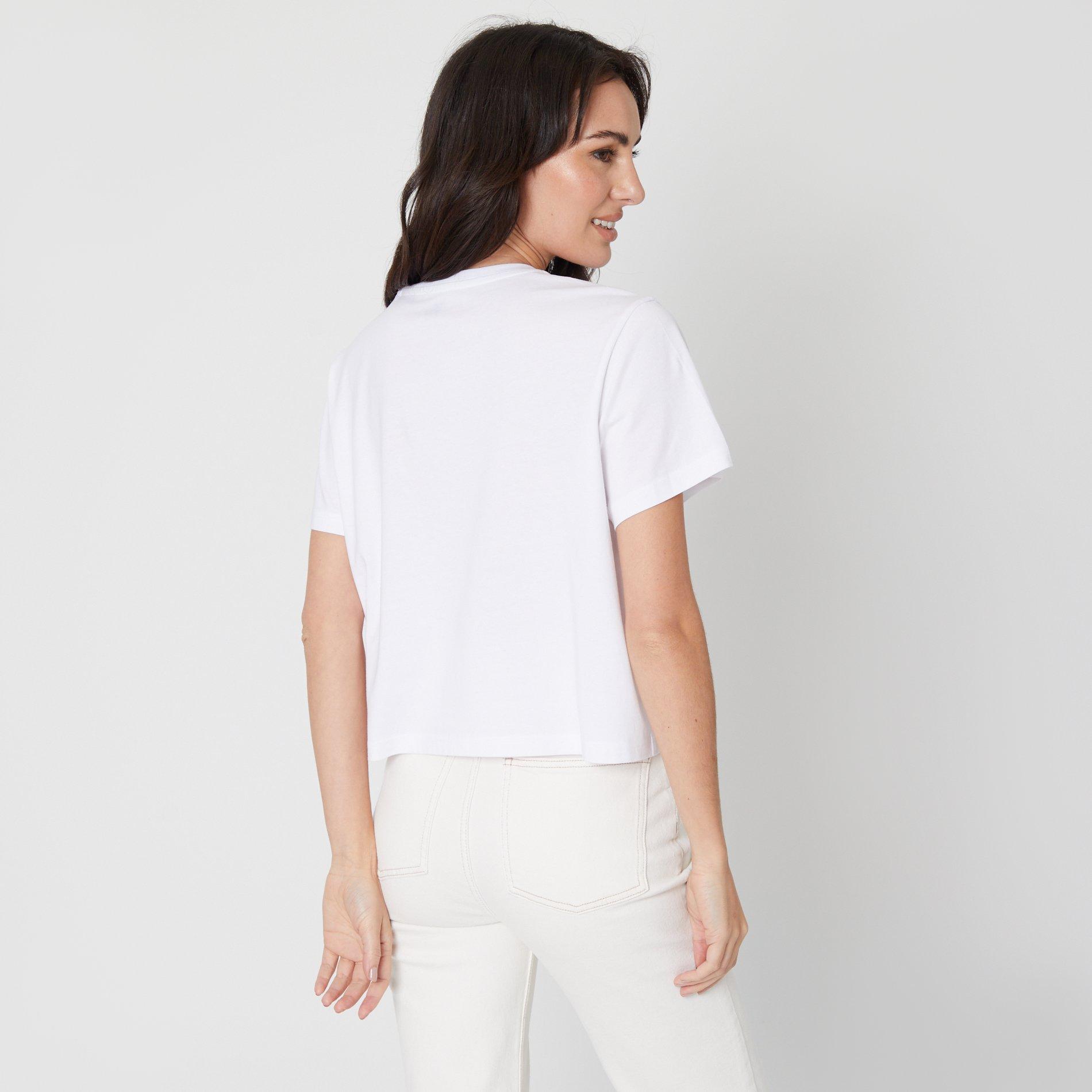 White - Be You - Boxy Regular Fit T-Shirt - 3
