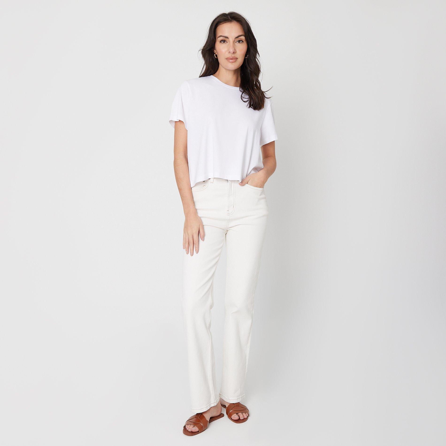 White - Be You - Boxy Regular Fit T-Shirt - 4