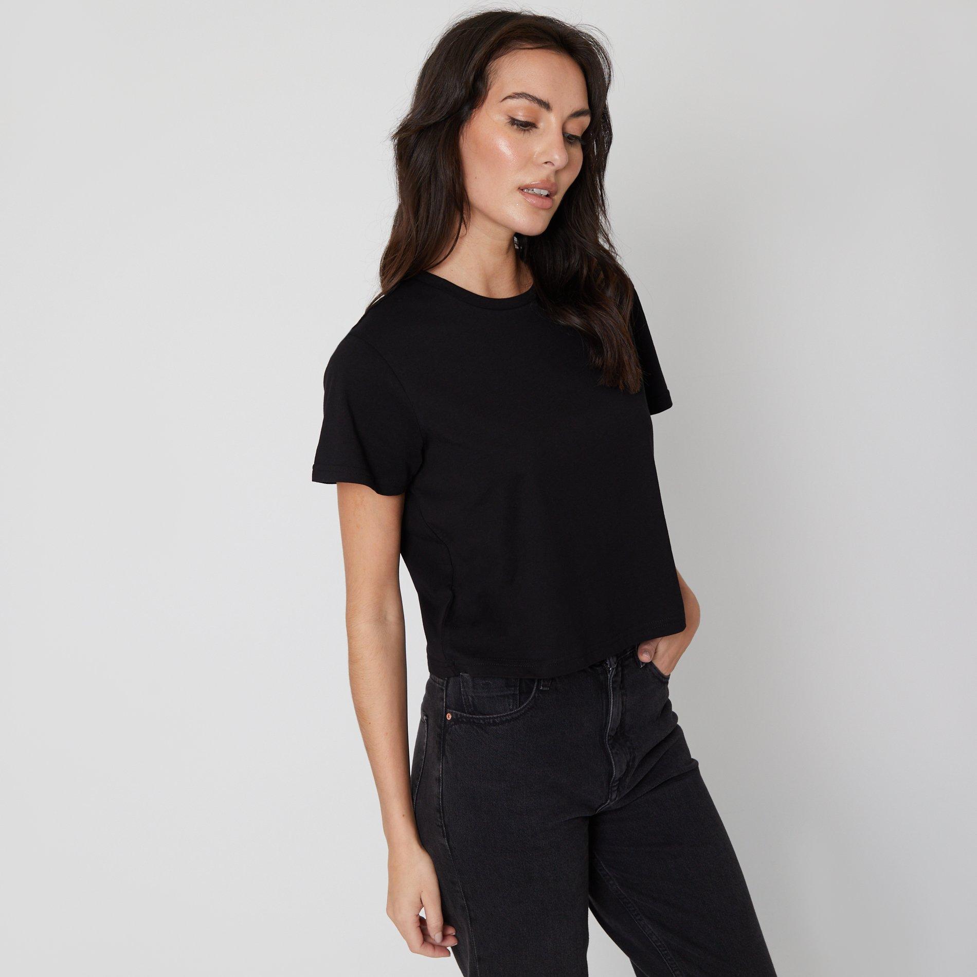Preto - Be You - Boxy Regular Fit T-Shirt - 5