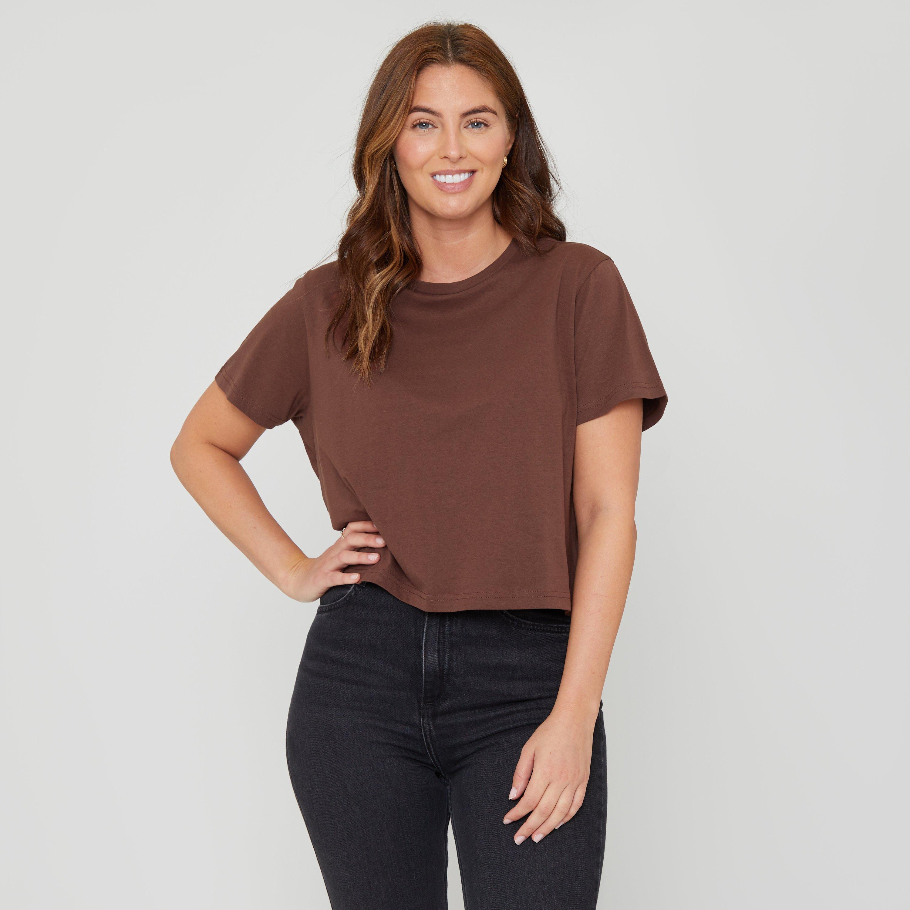 Chocolate - Be You - Women's Boxy Regular Fit T-Shirt - 2