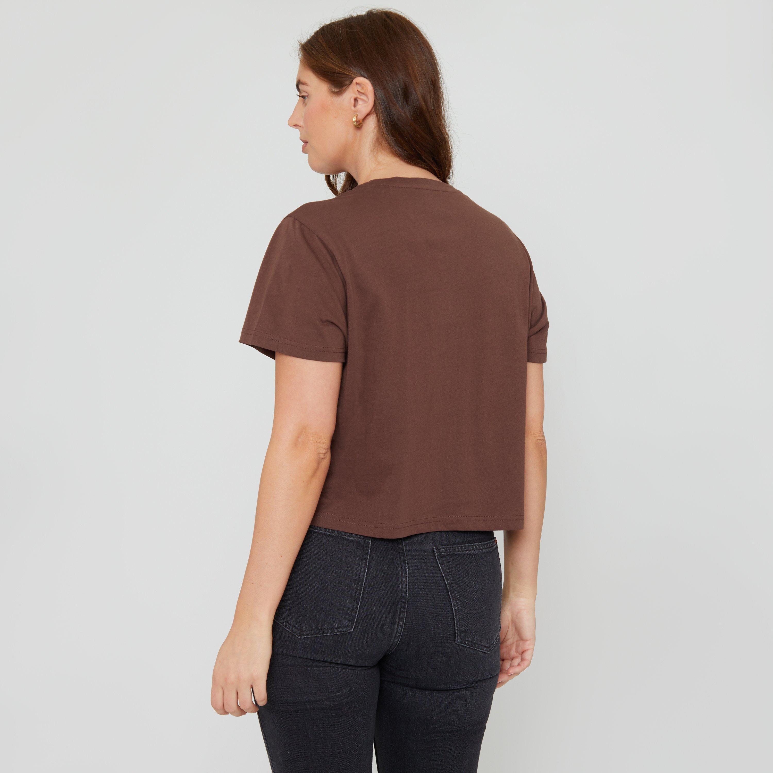 Chocolate - Be You - Women's Boxy Regular Fit T-Shirt - 4