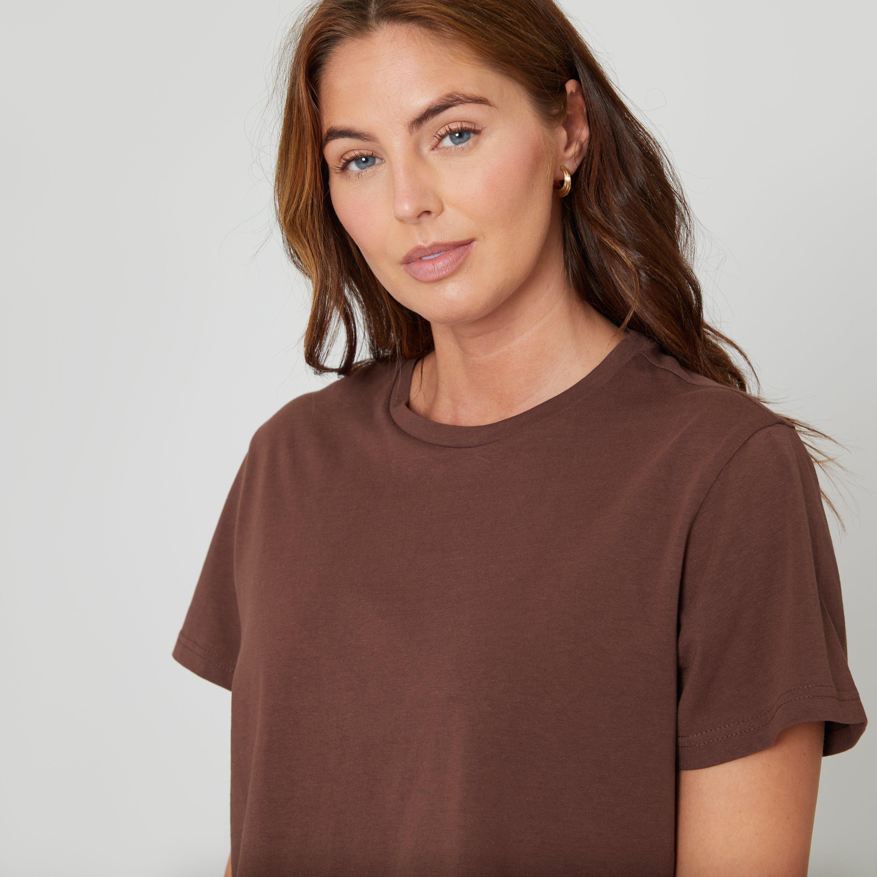 Chocolate - Be You - Women's Boxy Regular Fit T-Shirt - 5