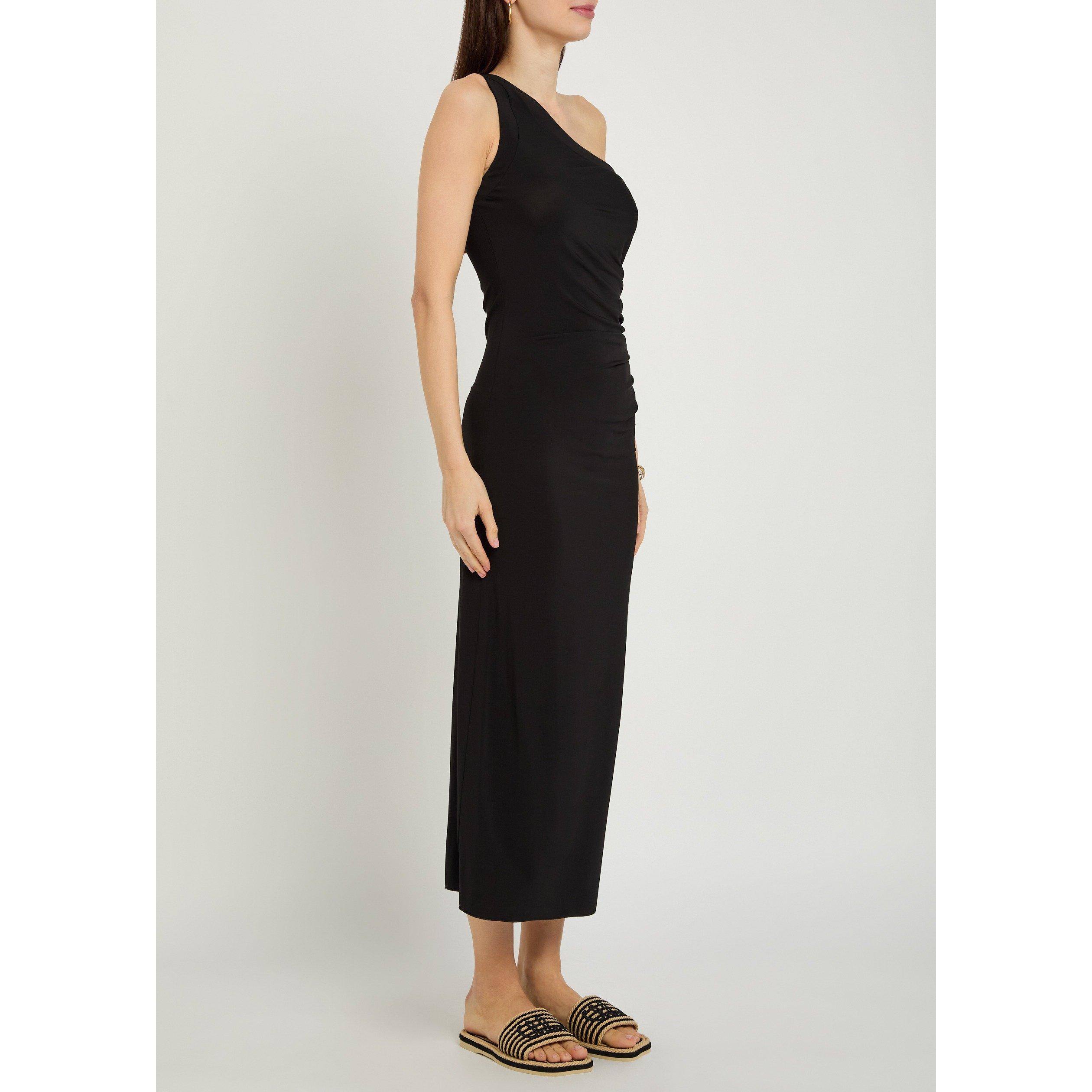 BLACK - Max Mara - SD 1SHLD BCHFIABE  MIDI DRESS - 2