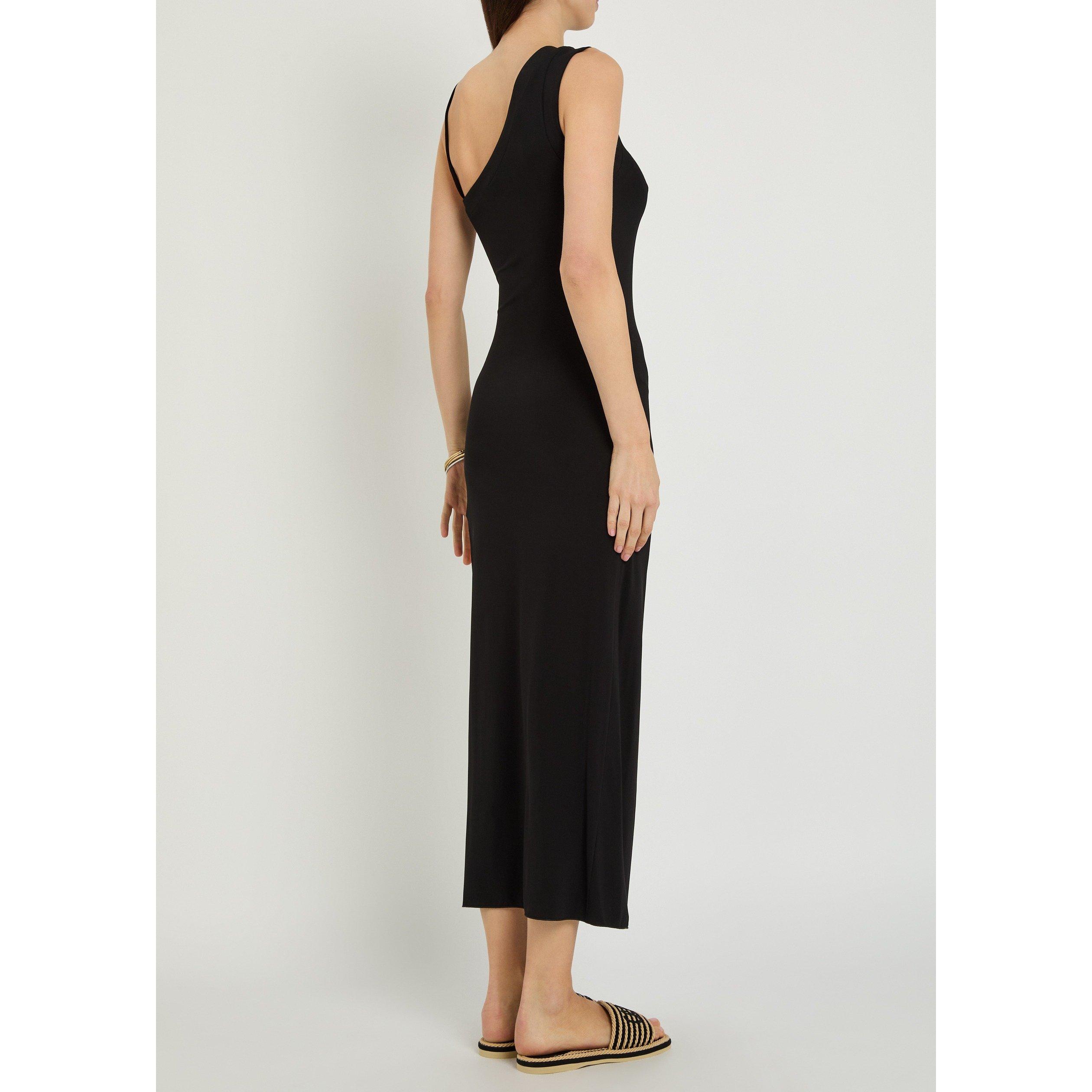 BLACK - Max Mara - SD 1SHLD BCHFIABE  MIDI DRESS - 3