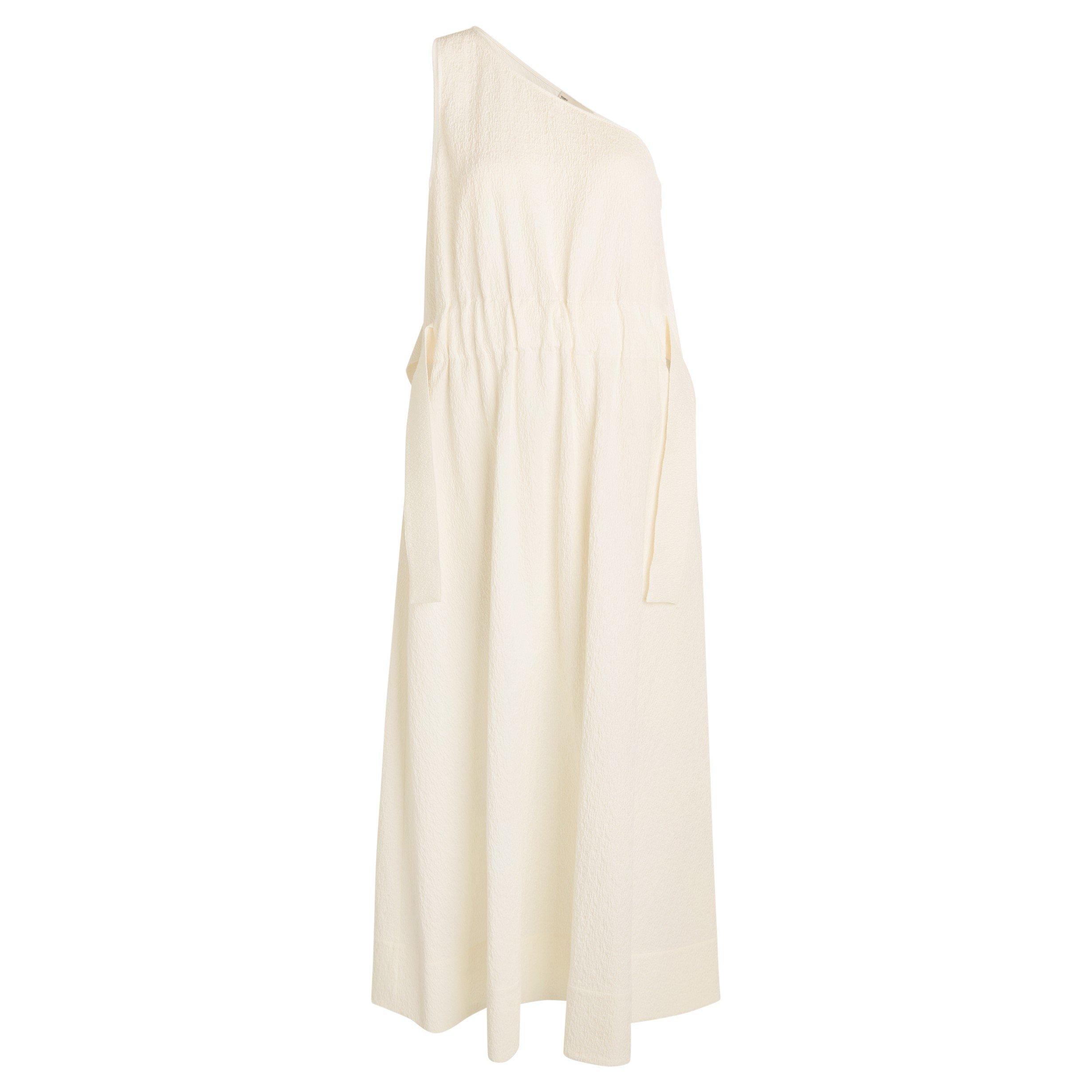 WHITE - Tory Burch - Women's Belted Cotton Maxi Dress - 1