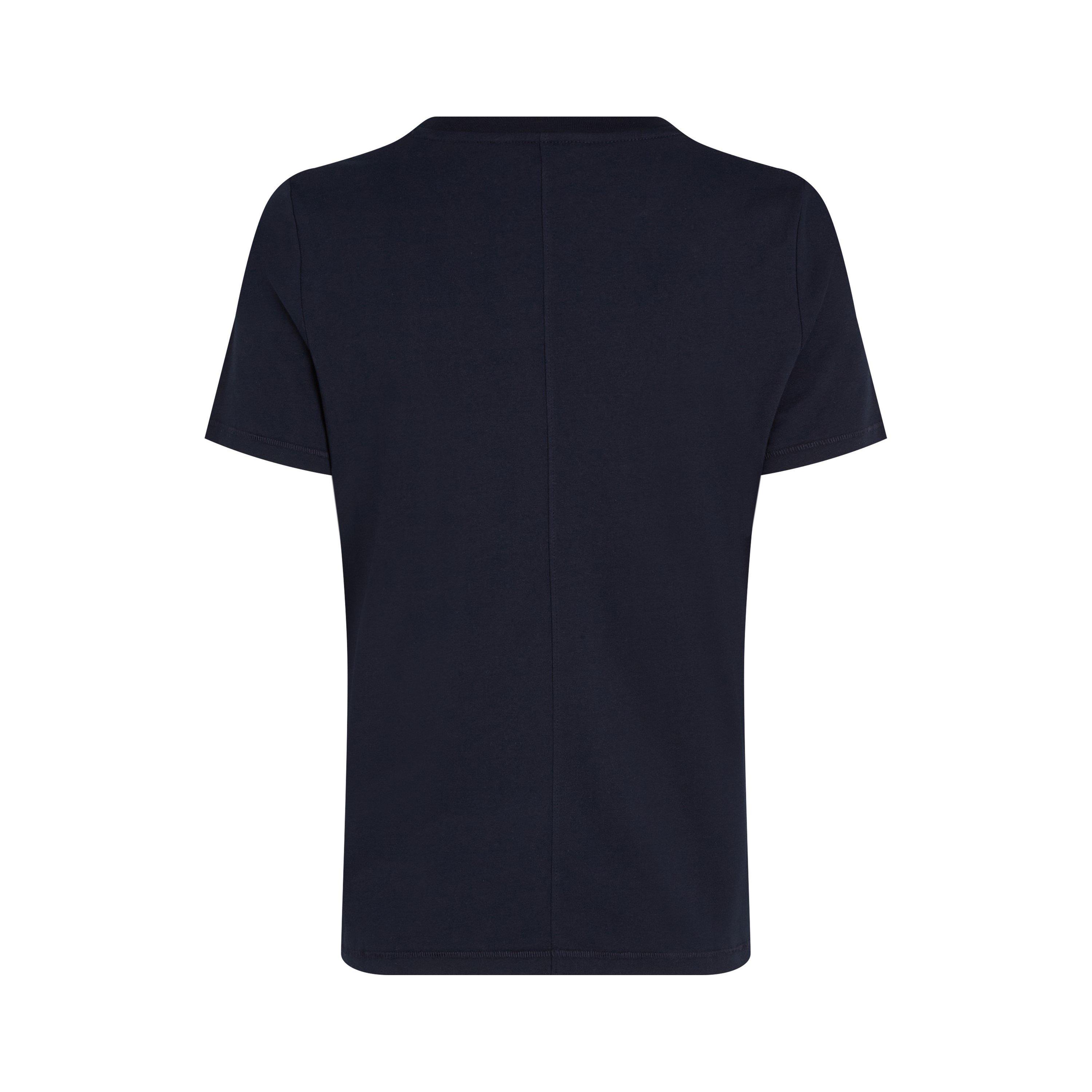 Desert Sky - Tommy Hilfiger - Women's Script Short-Sleeve Regular Fit T-Shirt - 5