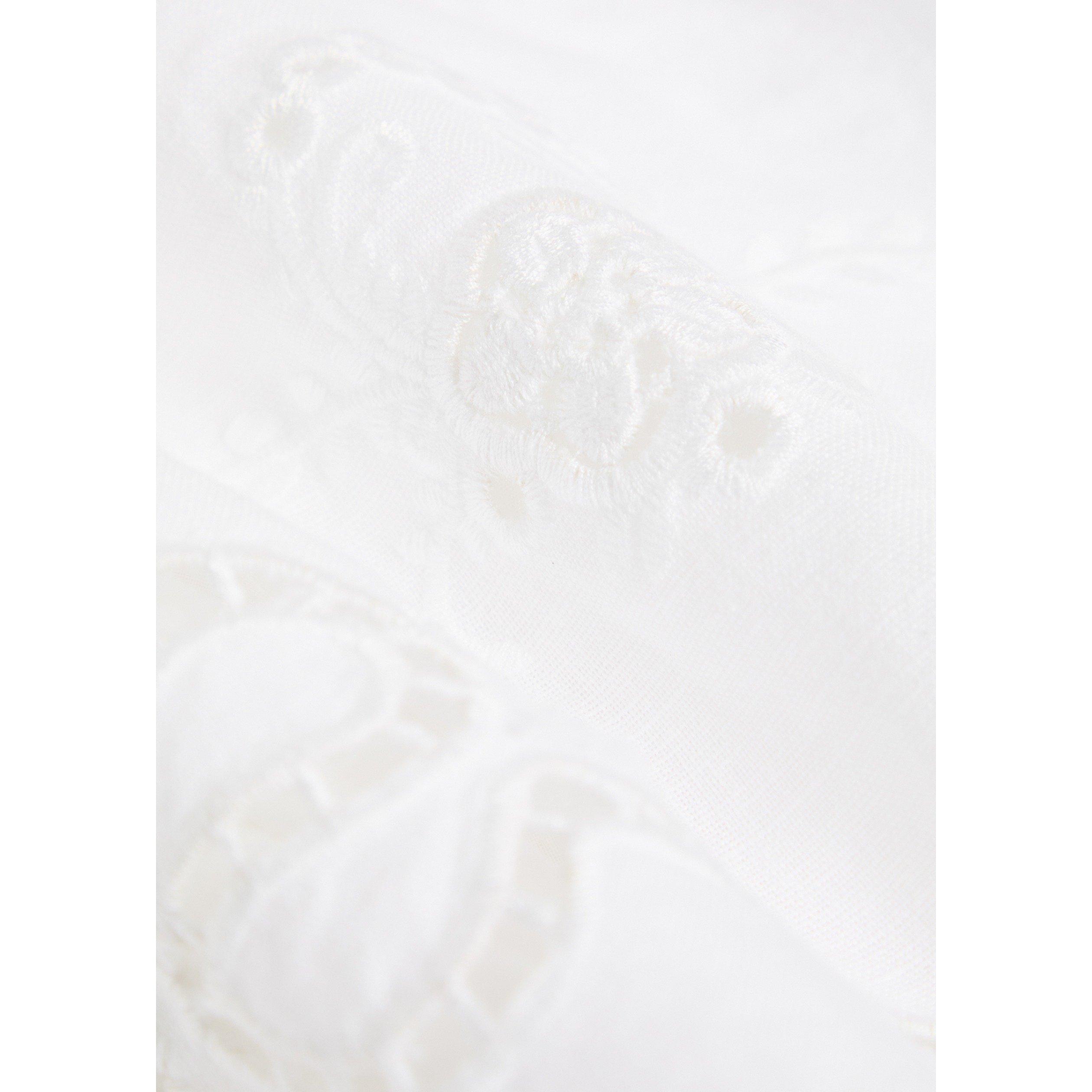 WHITE - Self Portrait - SD WHITE EMBROIDERED DRESS - 4