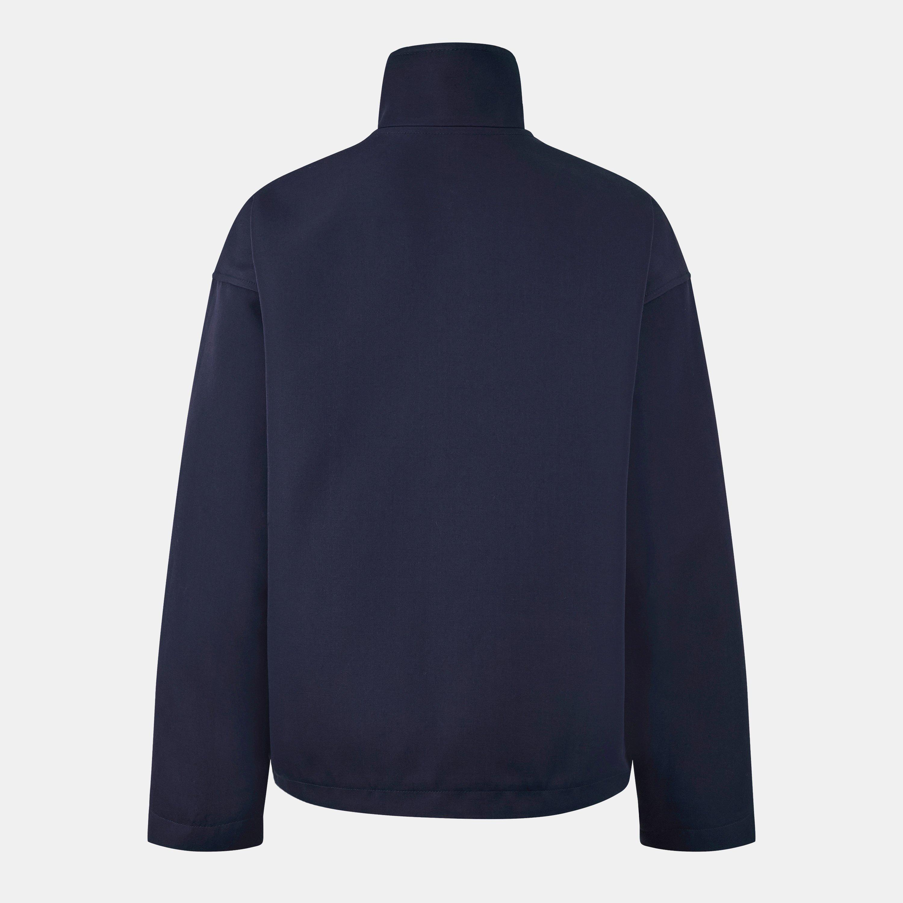 Ink - Gucci - Women's Gabardine Acetate Long Sleeve Bomber Jacket - 2