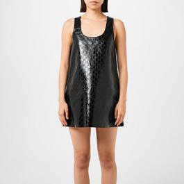 Gucci Gg Embossed Mini Dress