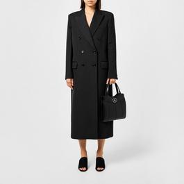 Gucci Double Breasted Long Coat