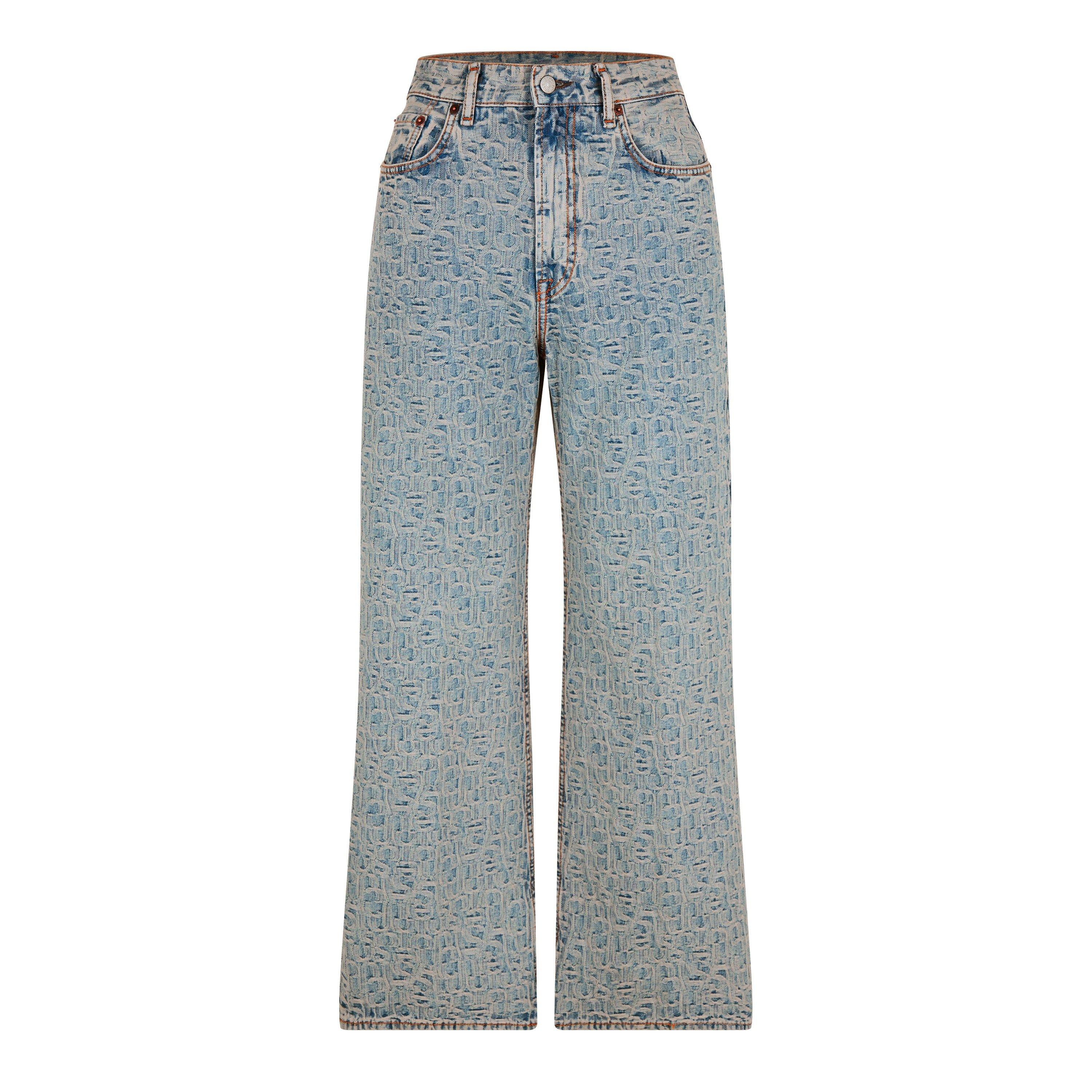 Blue Beige - Acne Studios - 2022 Monogram Jeans - 5