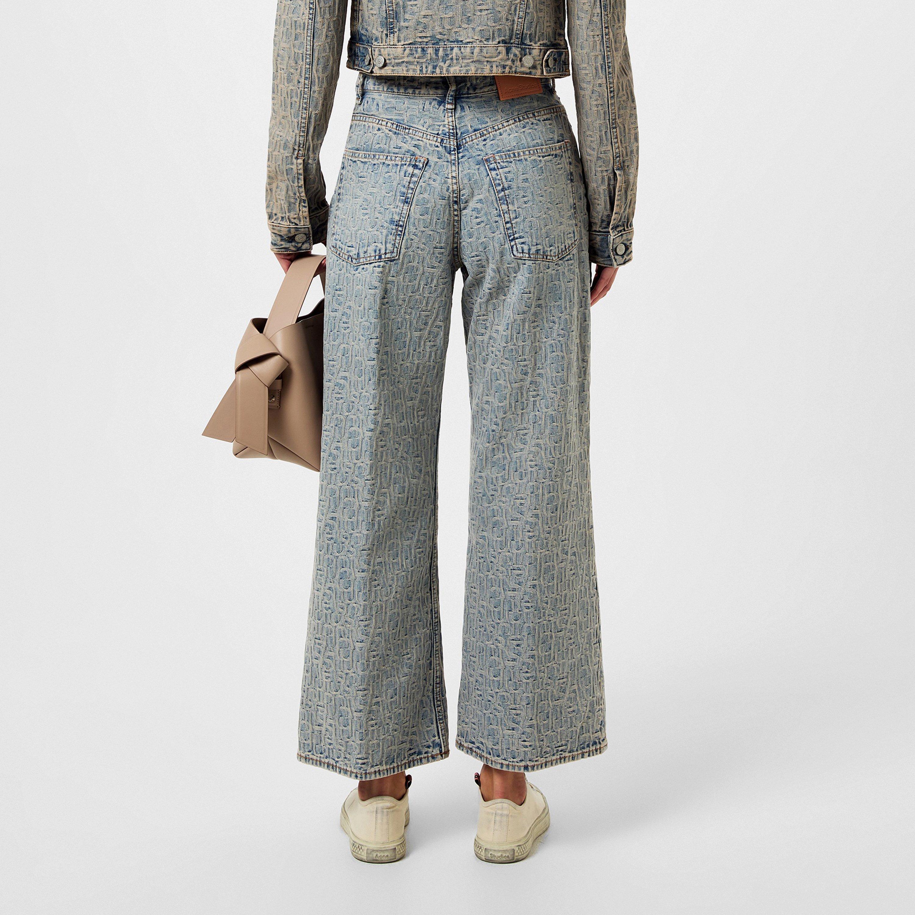 Blue Beige - Acne Studios - 2022 Monogram Jeans - 3