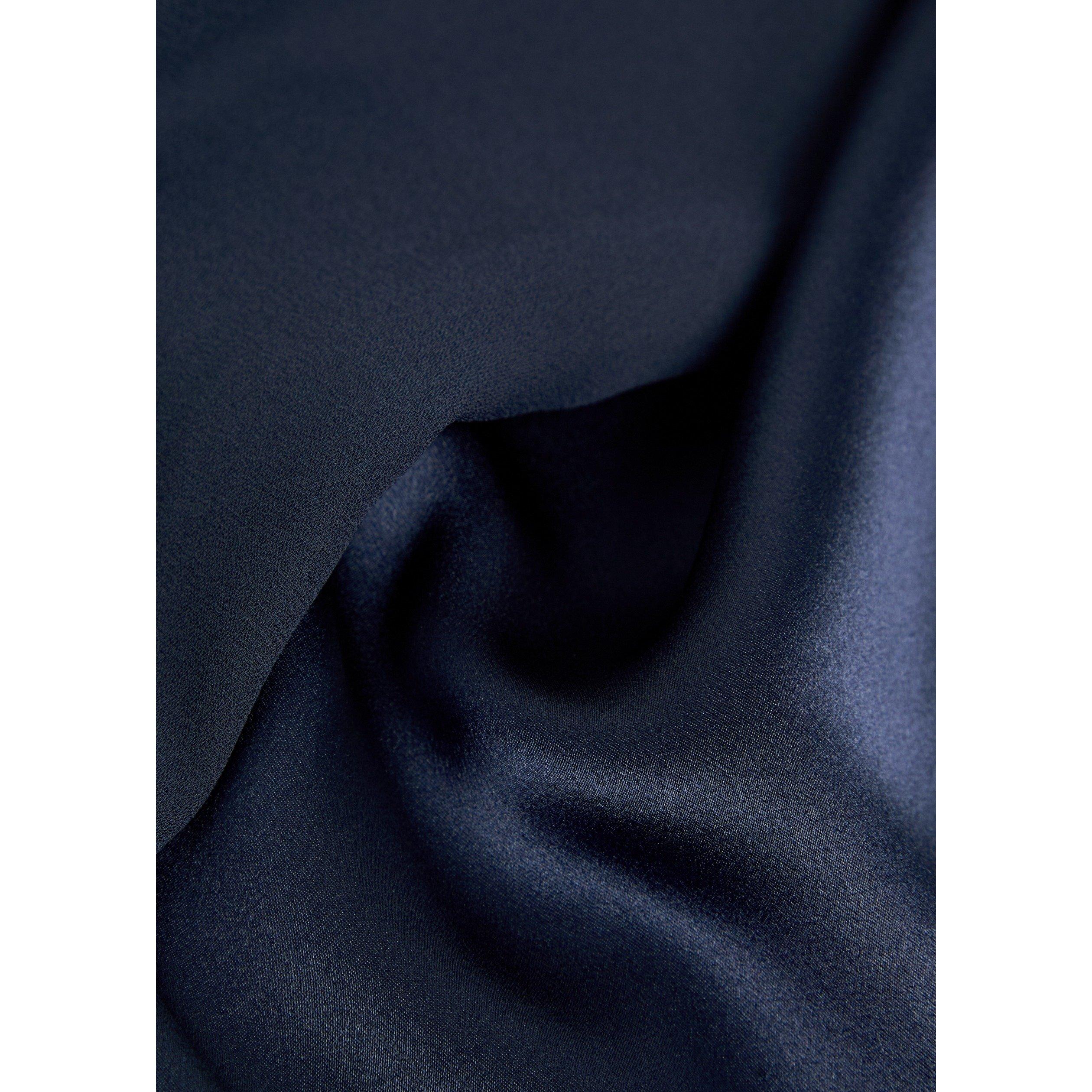 NAVY - Reformation - Women's Lilibeth Silk Maxi Dress - 4