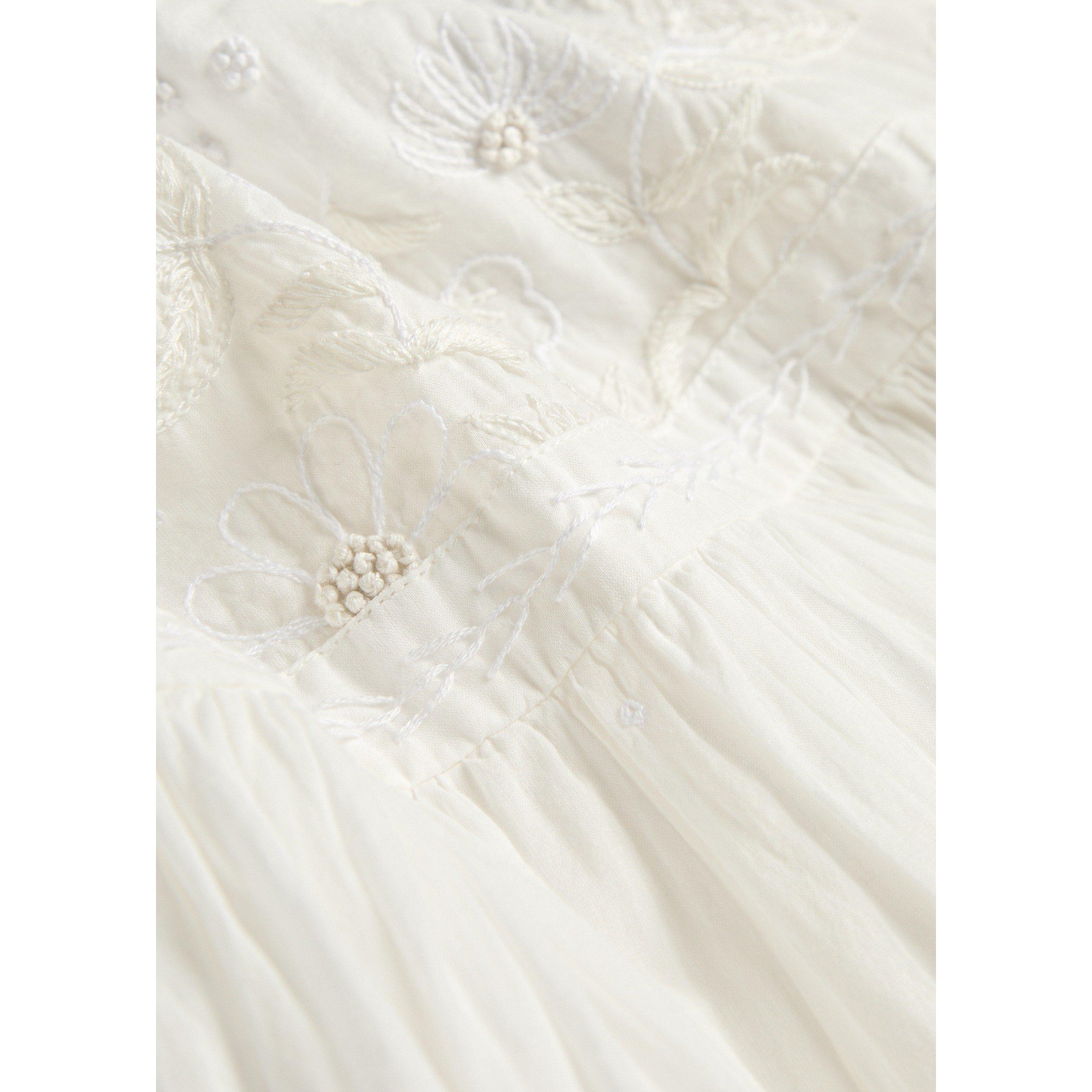 OFF WHITE - Thierry Colson - SD VERUSCHKA STRAP MIDI DRESS - 4