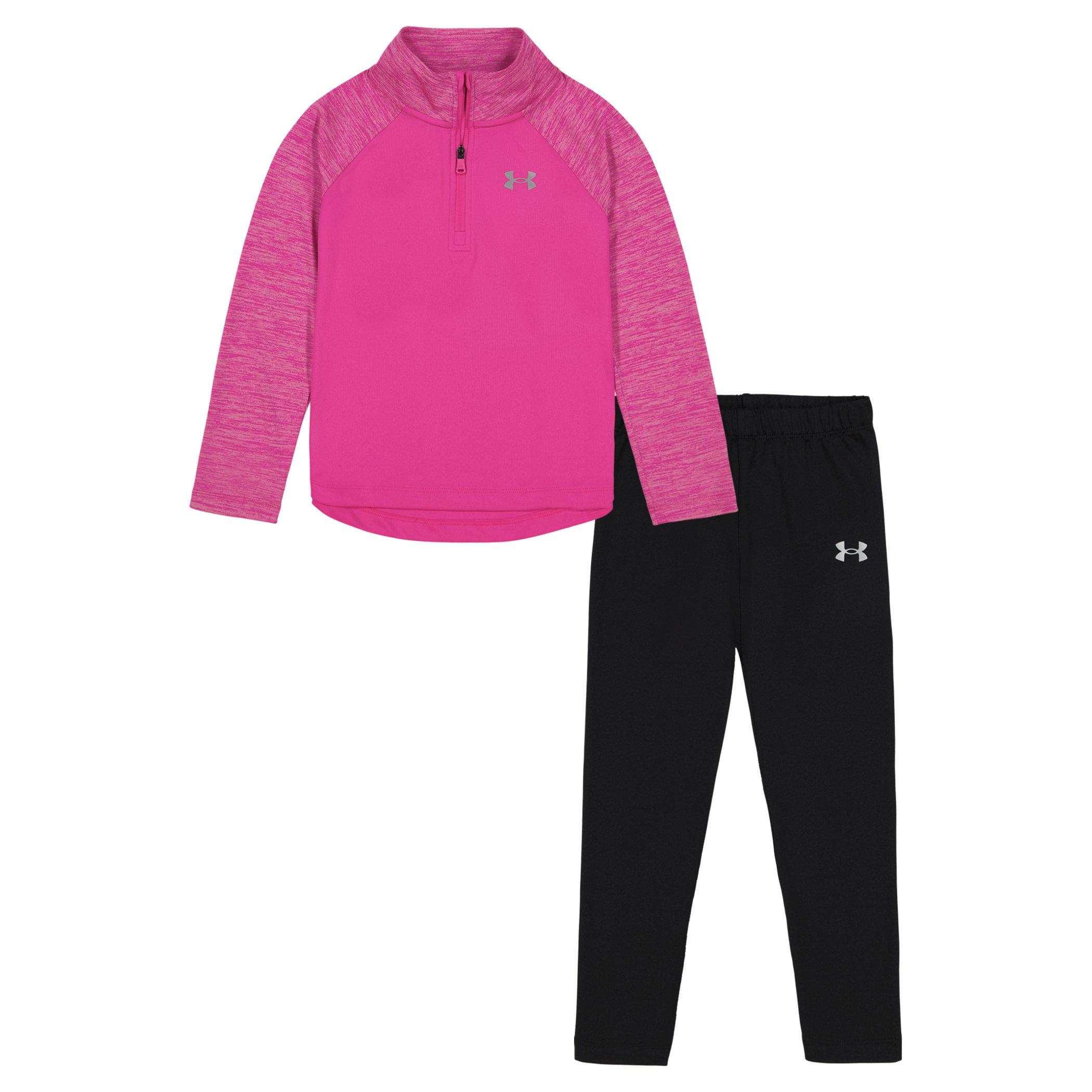 Rebel Pink - Under Armour - Kids' Performance Tracksuit Top - 1