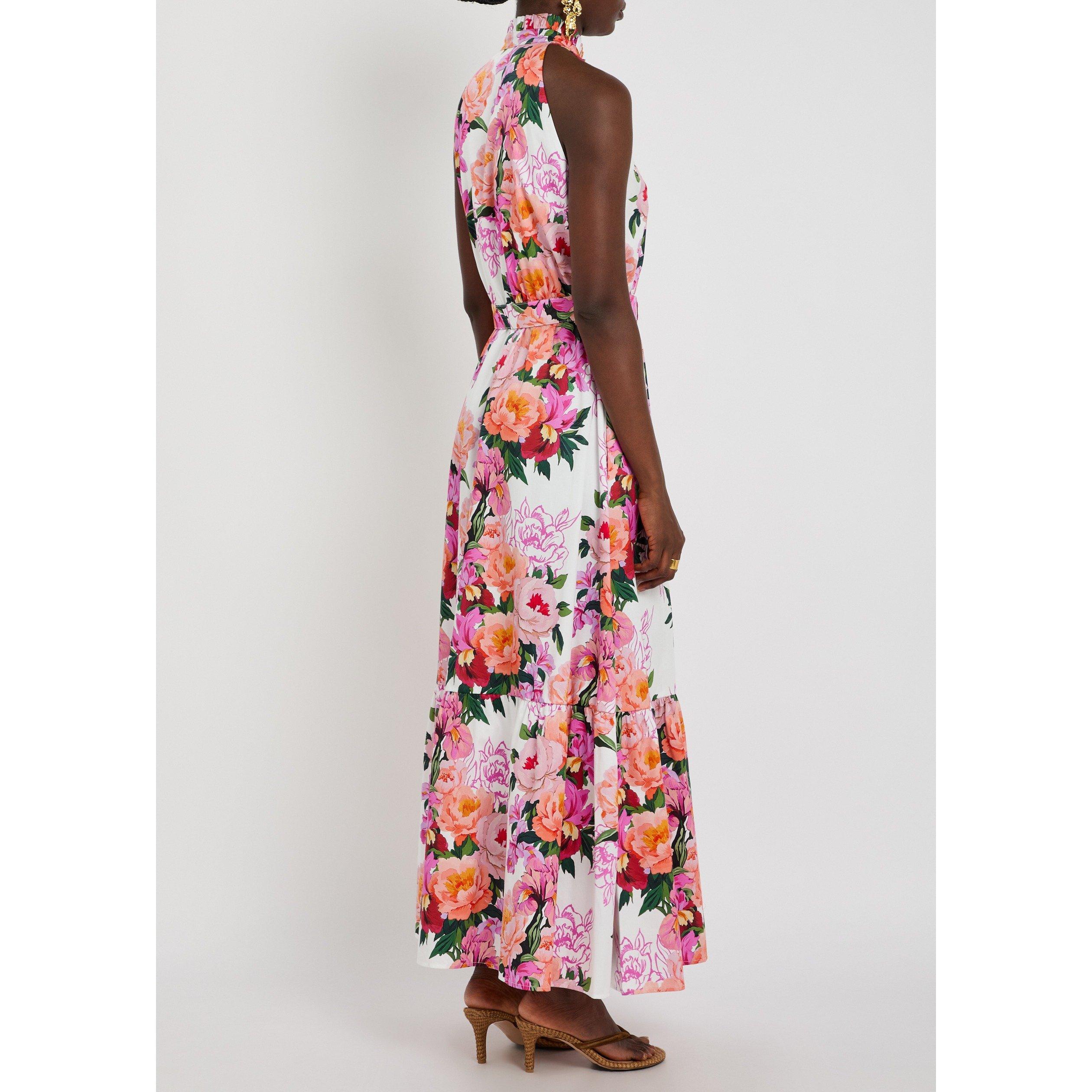 MULTICOLOURED - Borgo de Nor - LD BIBA COTTON PEONY DRIP - 3