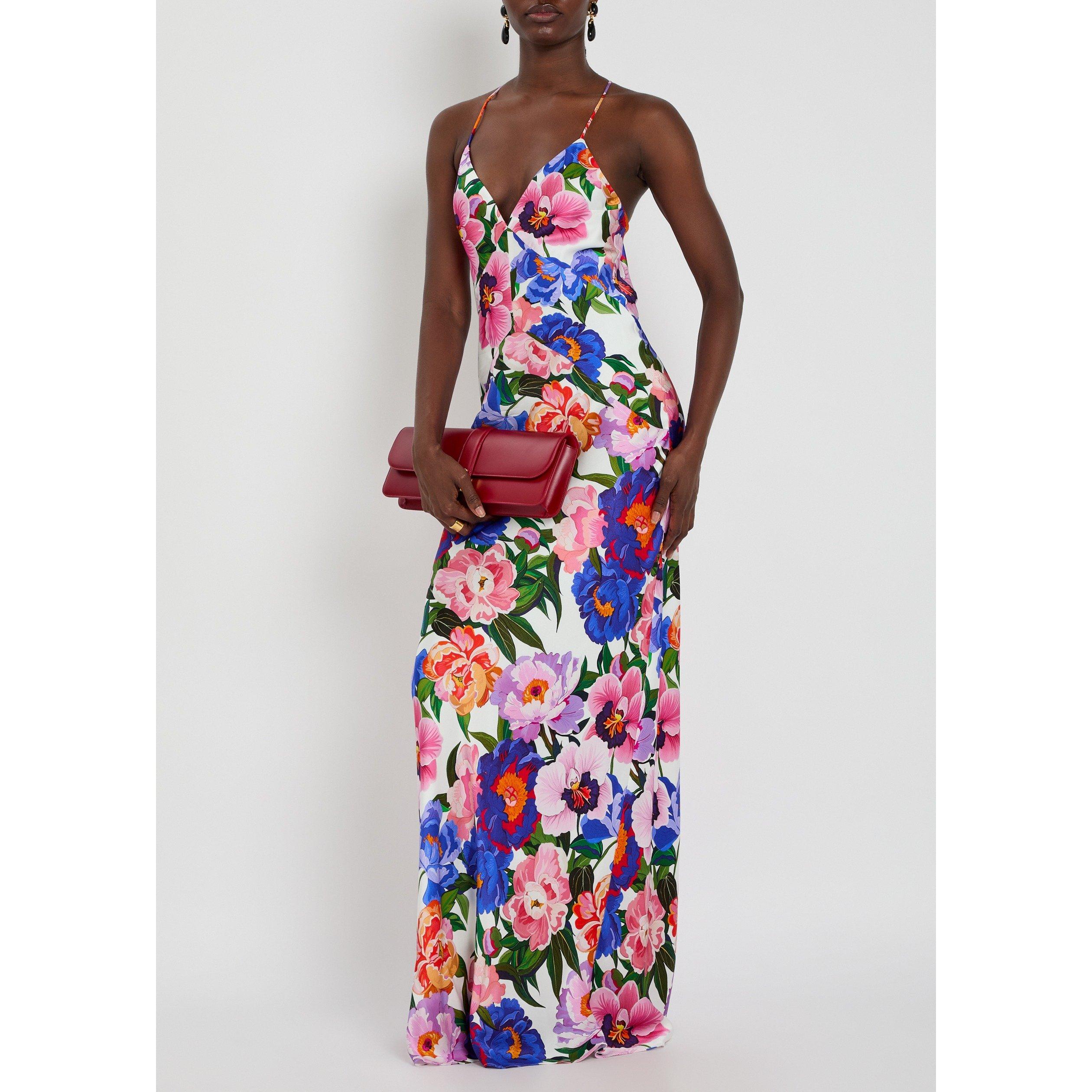 MULTICOLOURED - Borgo de Nor - LD OLIVE SLVLS MAXI DRESS - 5