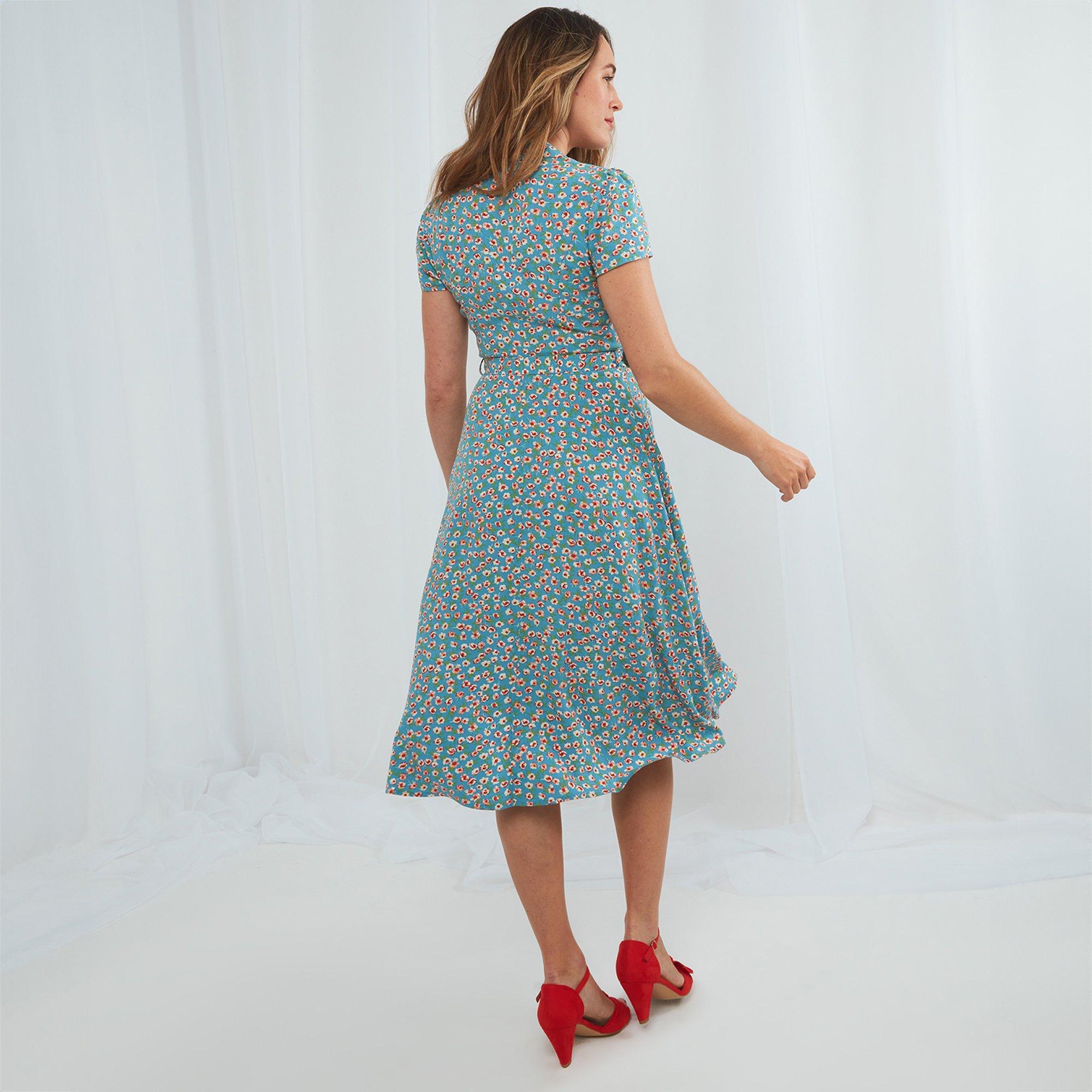 Blue - Joe Browns - Joe Brown Blue Tea Dress - 3