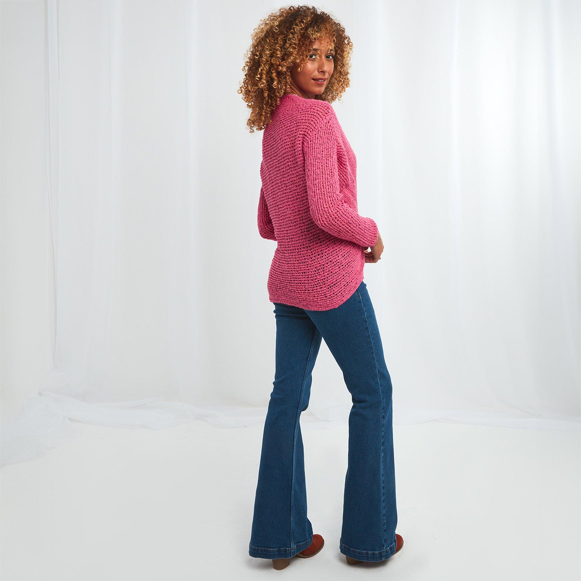Pink - Joe Browns - Joe Browns Wrap Pink Sweater - 3