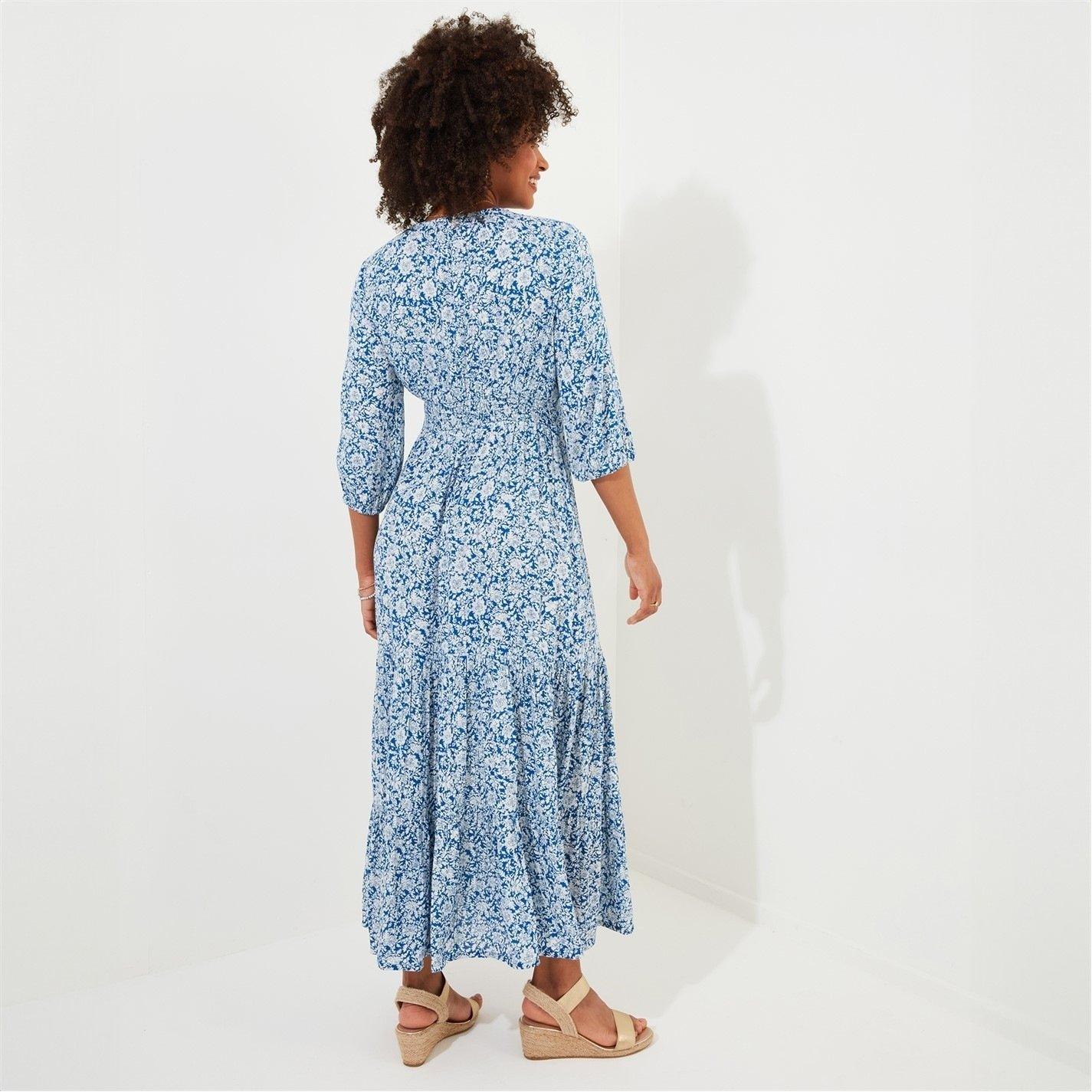 Blau - Joe Browns - Joe Brown Wrap Blue Dress - 3