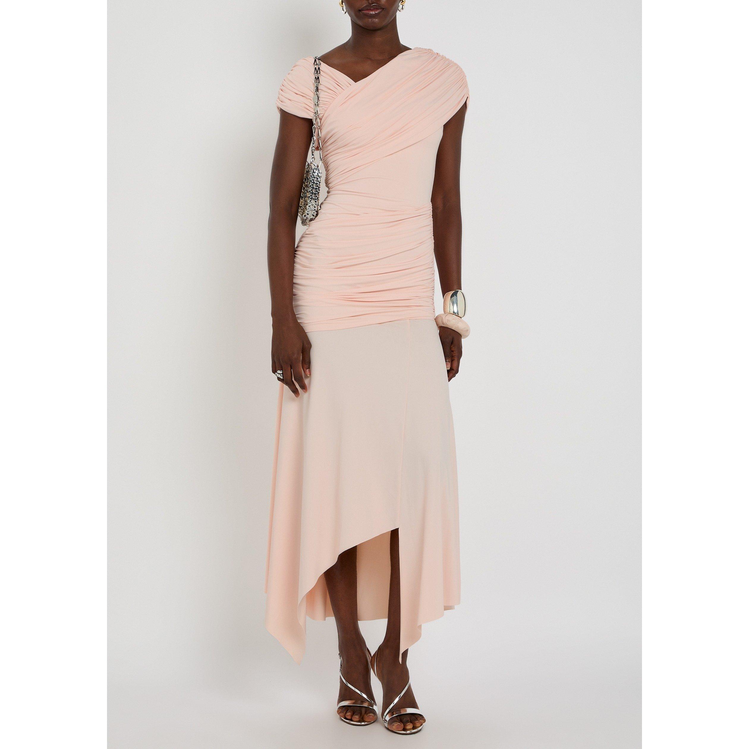 LIGHT PINK - De La Vali - LD HELA MIDI DRESS - 5