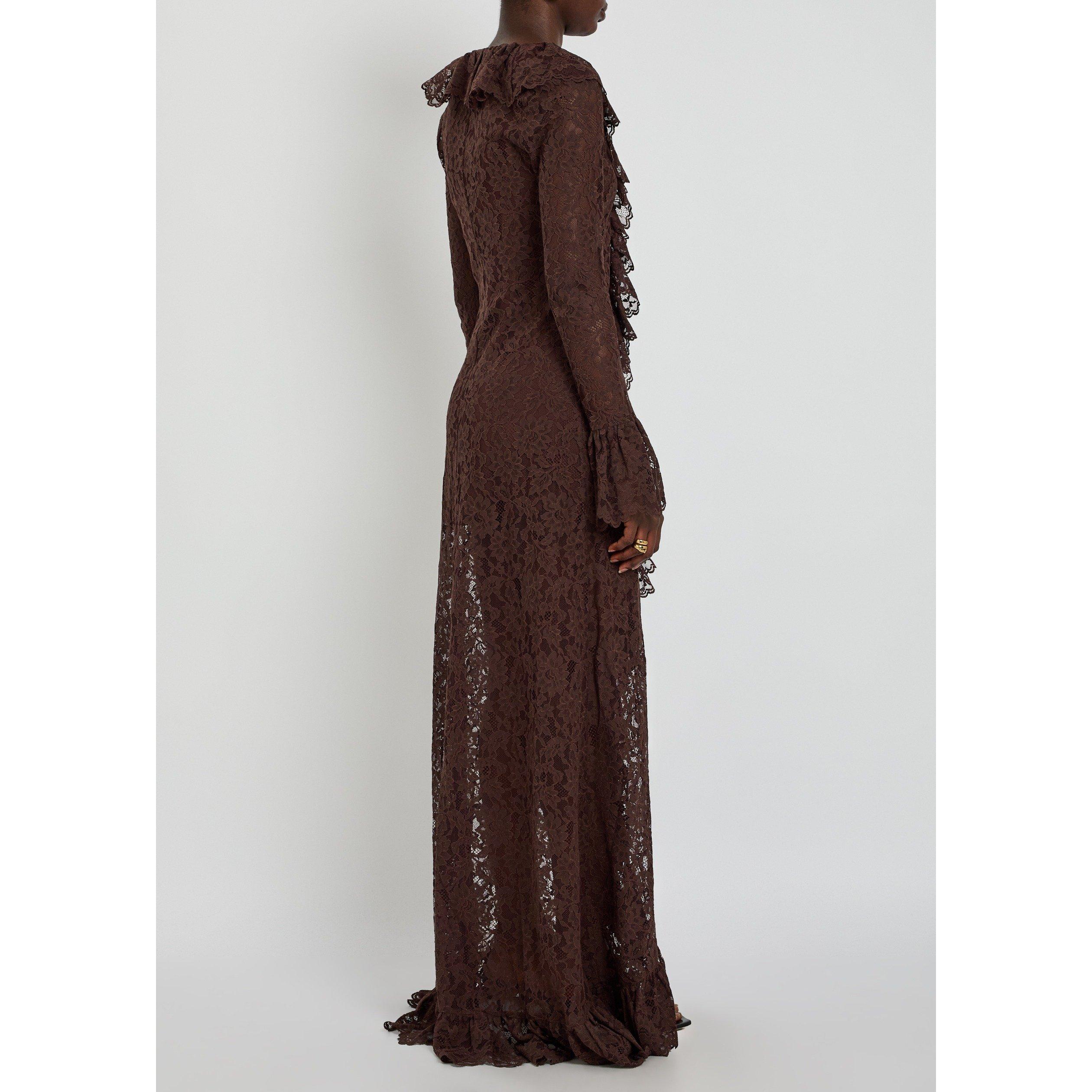 BROWN - De La Vali - LD CLEMENTINA MAXI DRESS - 3